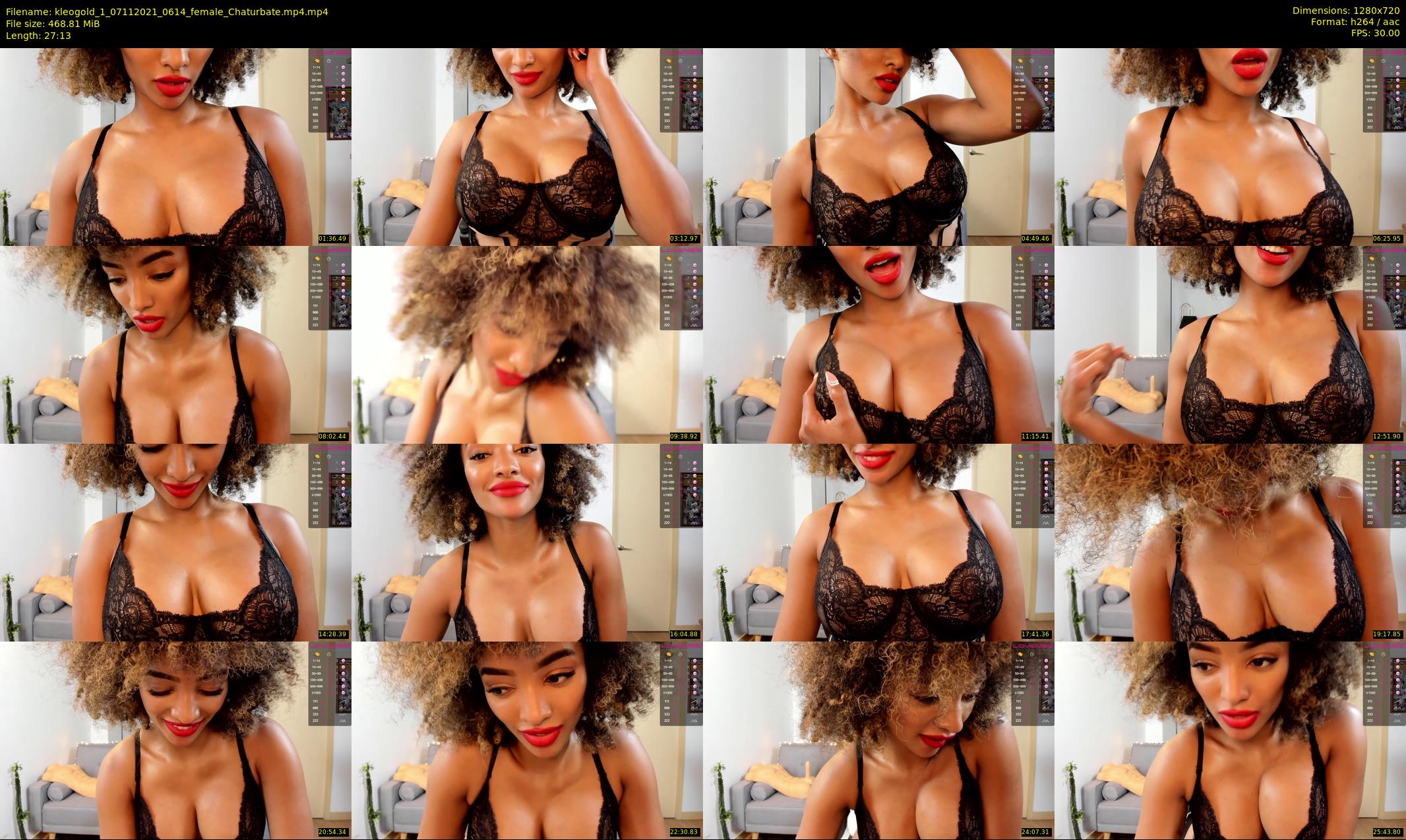 kleogold_1 — 28 minute Chaturbate female cam show recording, 720p, Nov 7, 2021