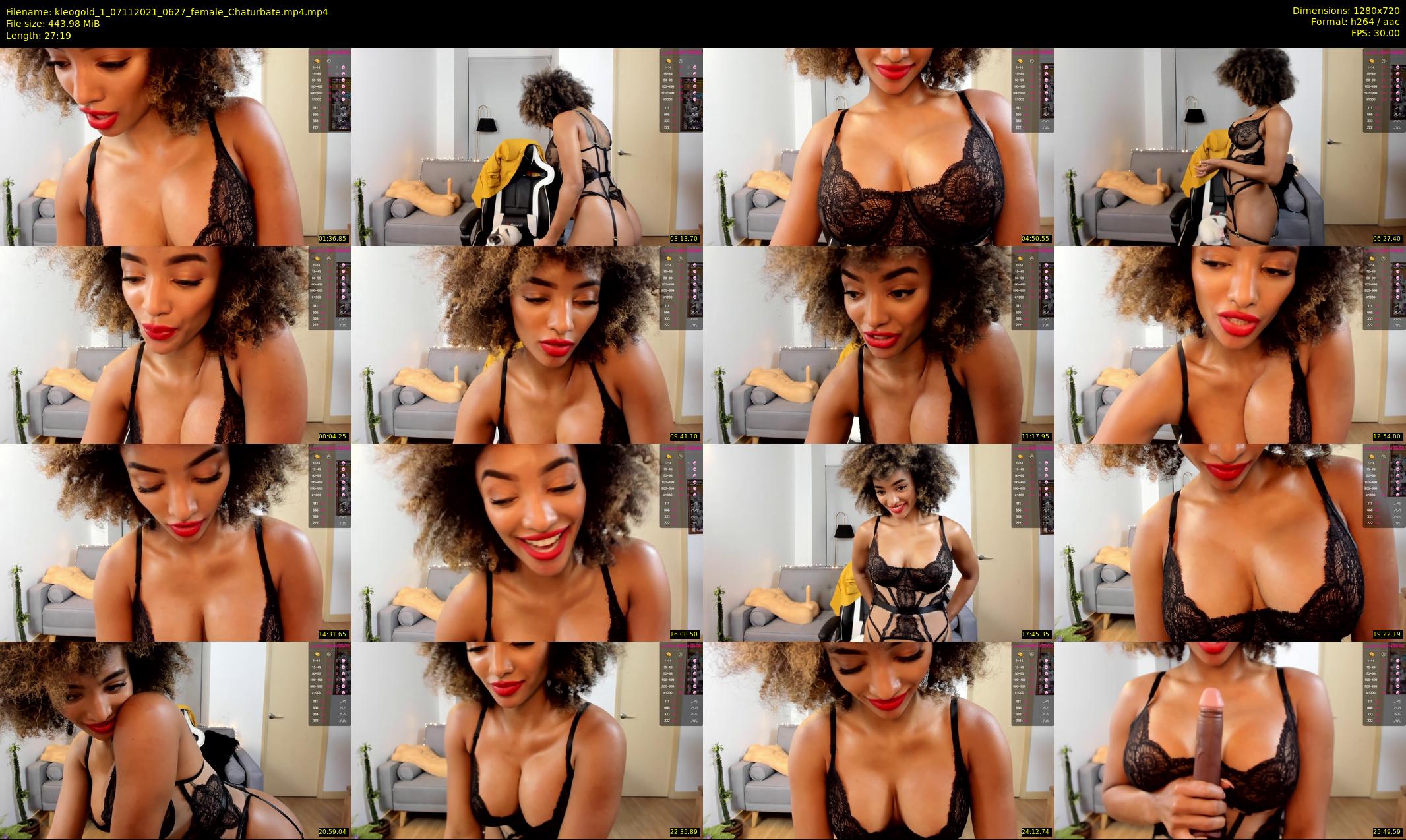 kleogold_1 — 28 minute Chaturbate female cam show recording, 720p, Nov 7, 2021