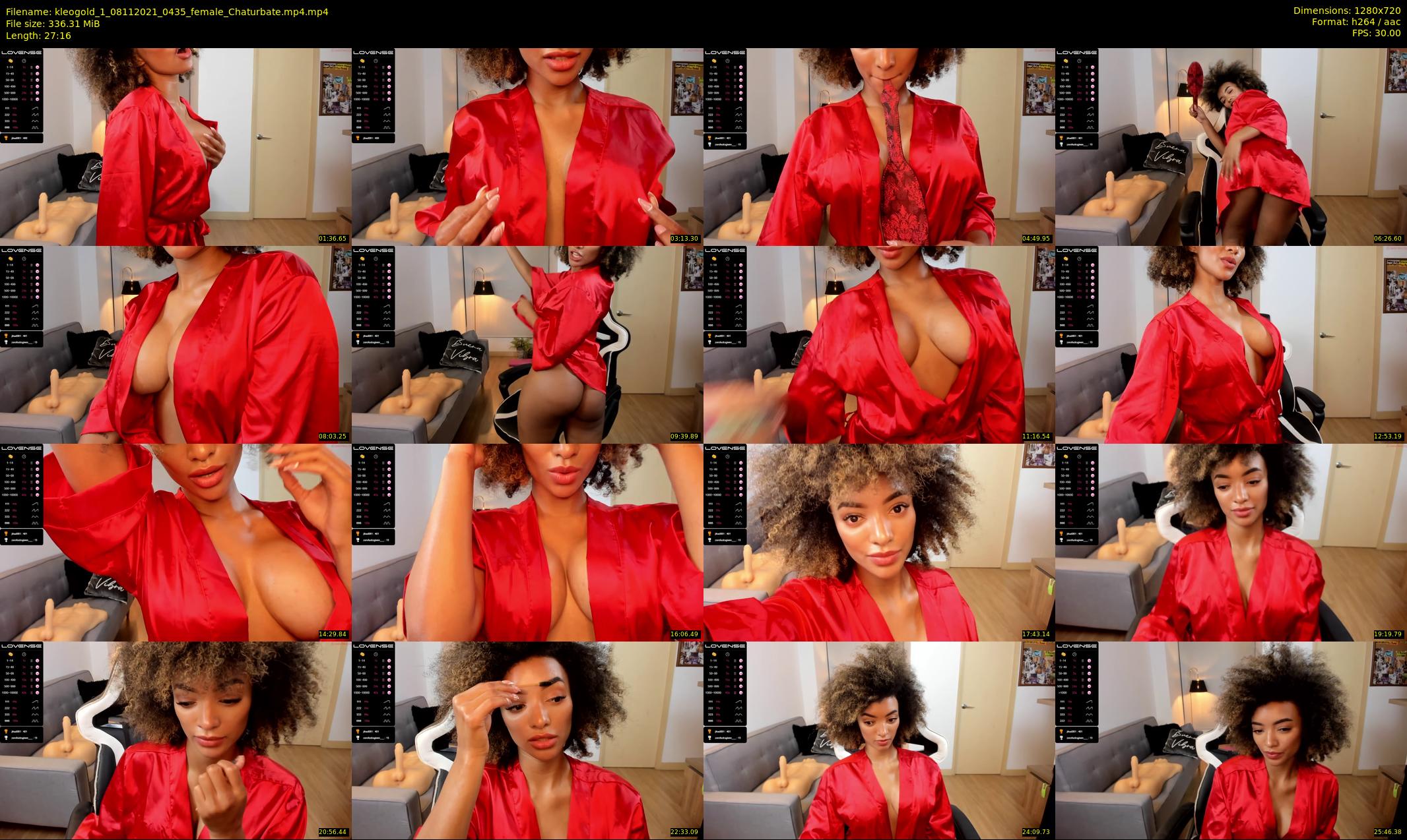 kleogold_1 — 28 minute Chaturbate female cam show recording, 720p, Nov 8, 2021