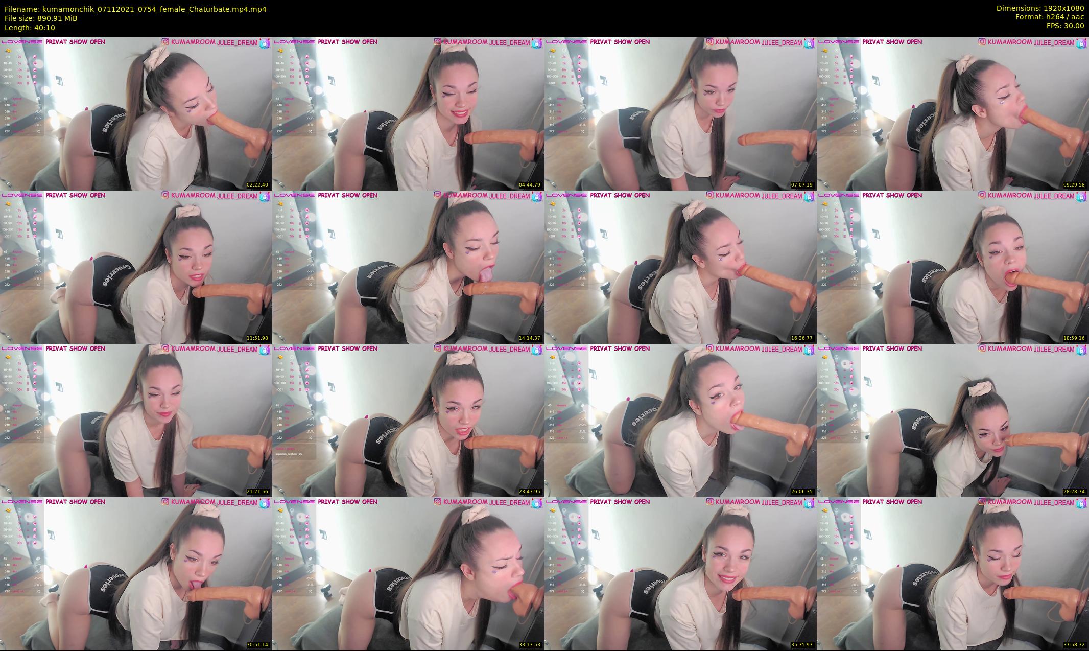 kumamonchik — 41 minute Chaturbate couple cam show recording, 1080p, Nov 7, 2021