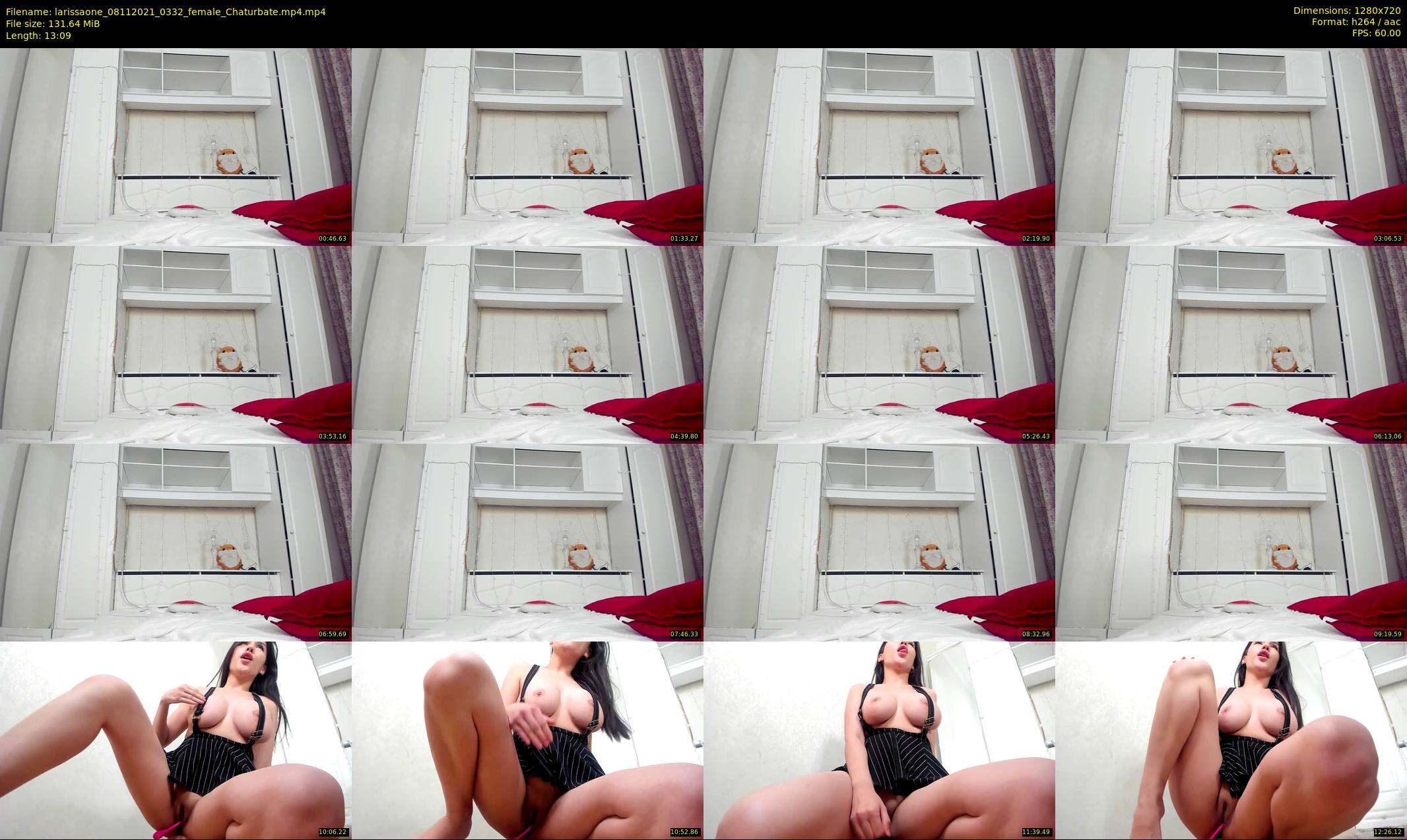 larissaone — 14 minute Chaturbate female cam show recording, 720p, Nov 8, 2021