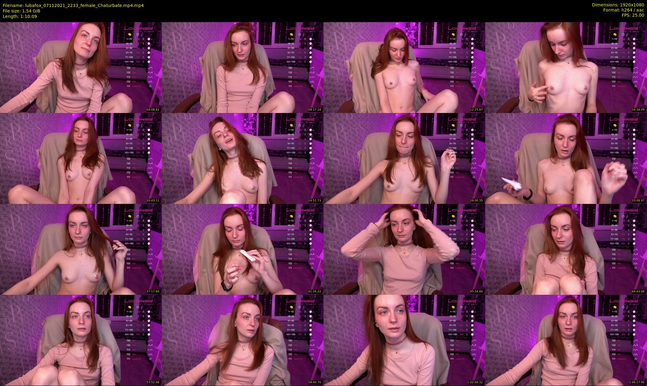 lubafox — 71 minute Chaturbate female cam show recording, 1080p, Nov 7, 2021