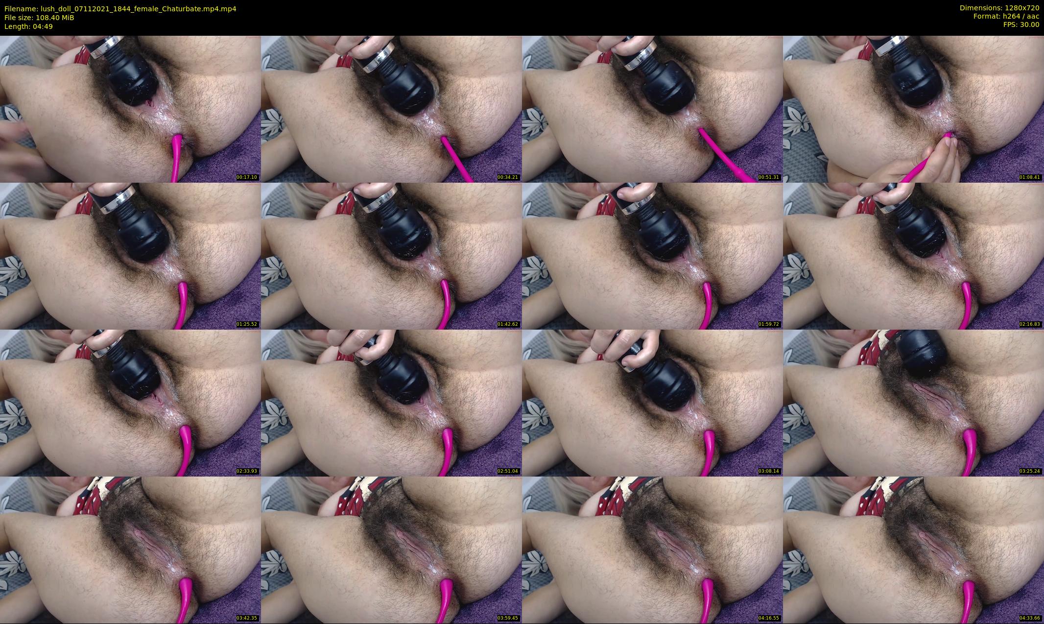 lush_doll — 5 minute Chaturbate female cam show recording, 720p, Nov 7, 2021