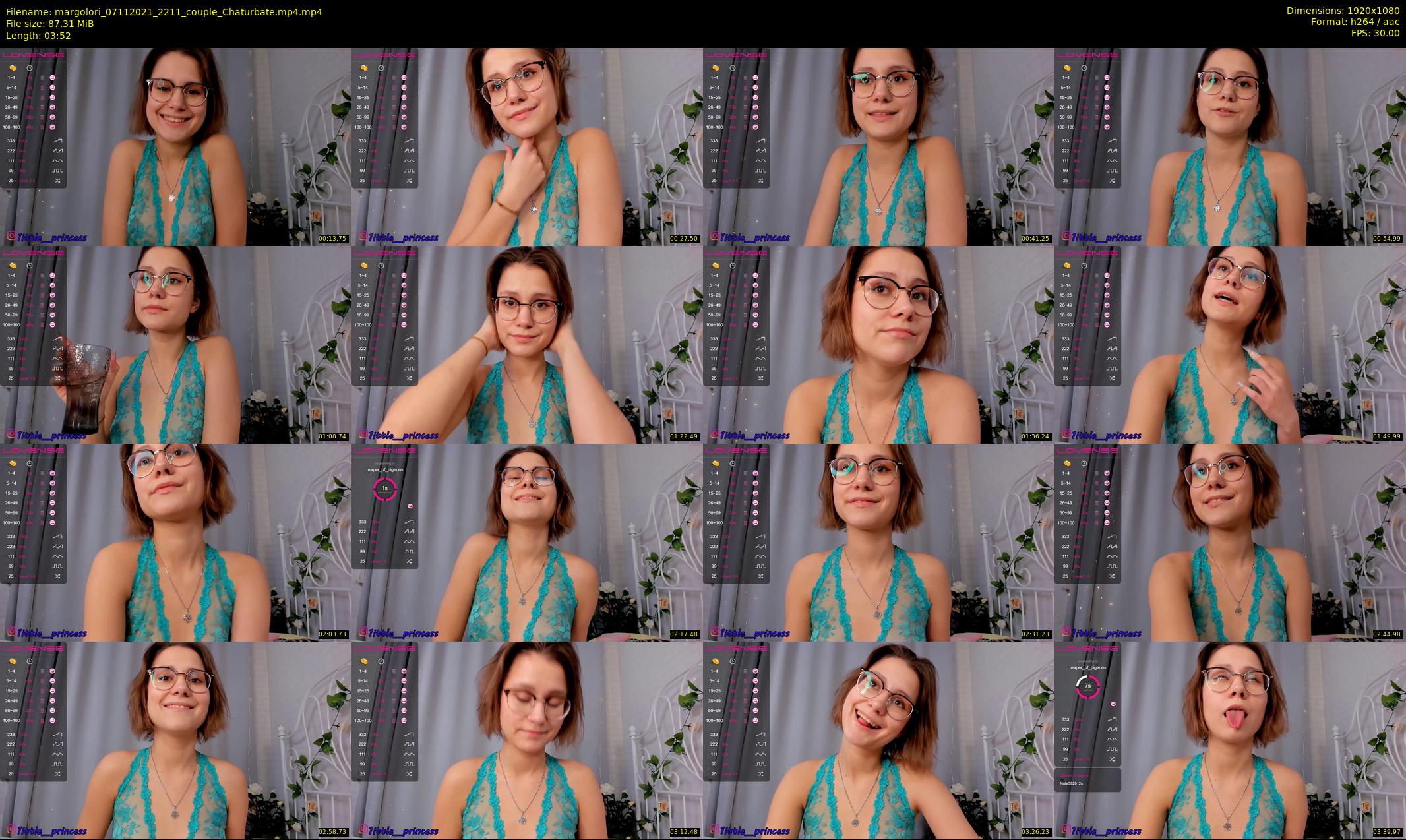 margolori — 4 minute Chaturbate couple cam show recording, 1080p, Nov 7, 2021