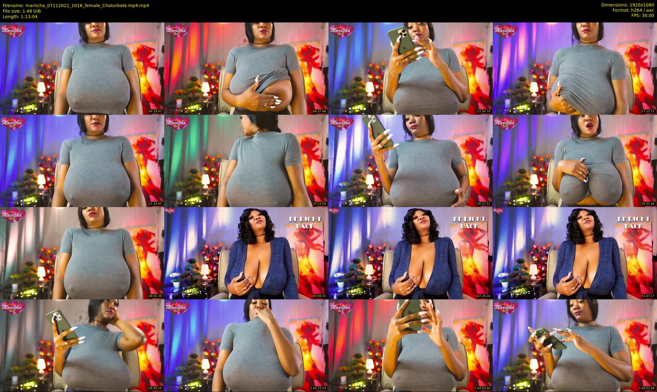mariicha — 74 minute Chaturbate female cam show recording, 1080p, Nov 7, 2021