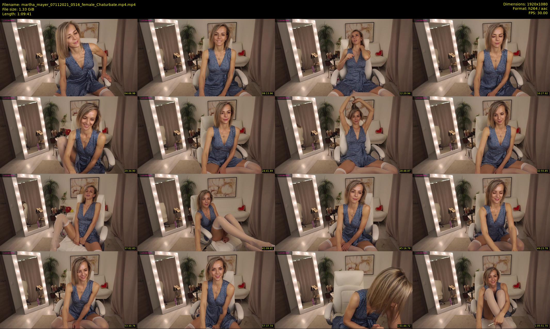 martha_mayer — 70 minute Chaturbate female cam show recording, 1080p, Nov 7, 2021
