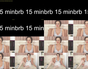 meganiex — 18 minute Chaturbate female cam show recording, 1080p, Nov 7, 2021