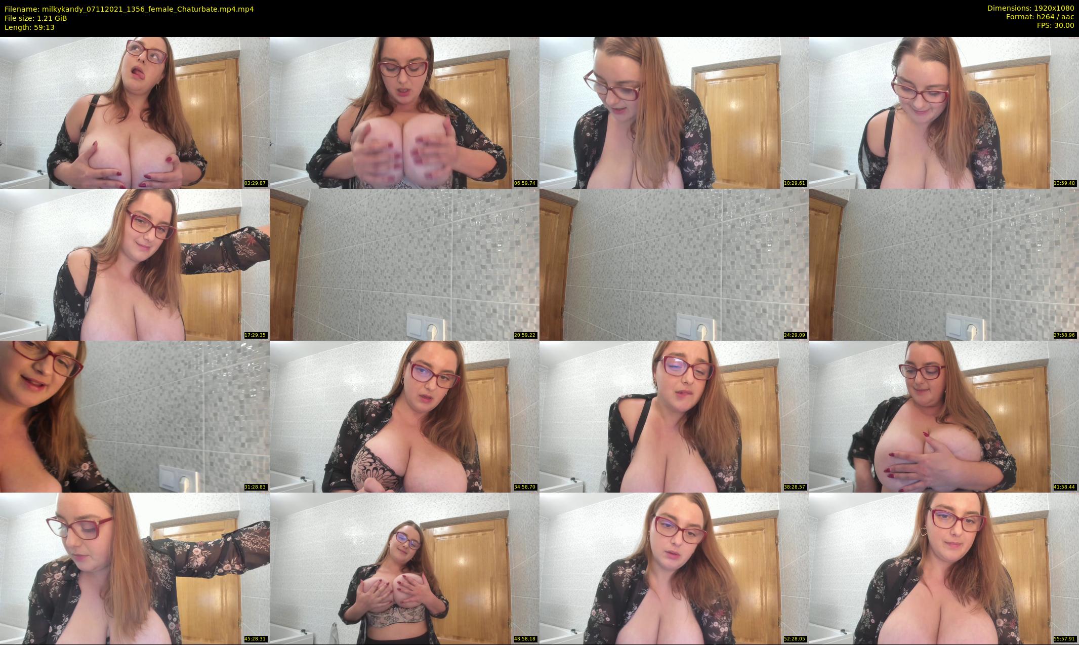 milkykandy — 60 minute Chaturbate female cam show recording, 1080p, Nov 7, 2021