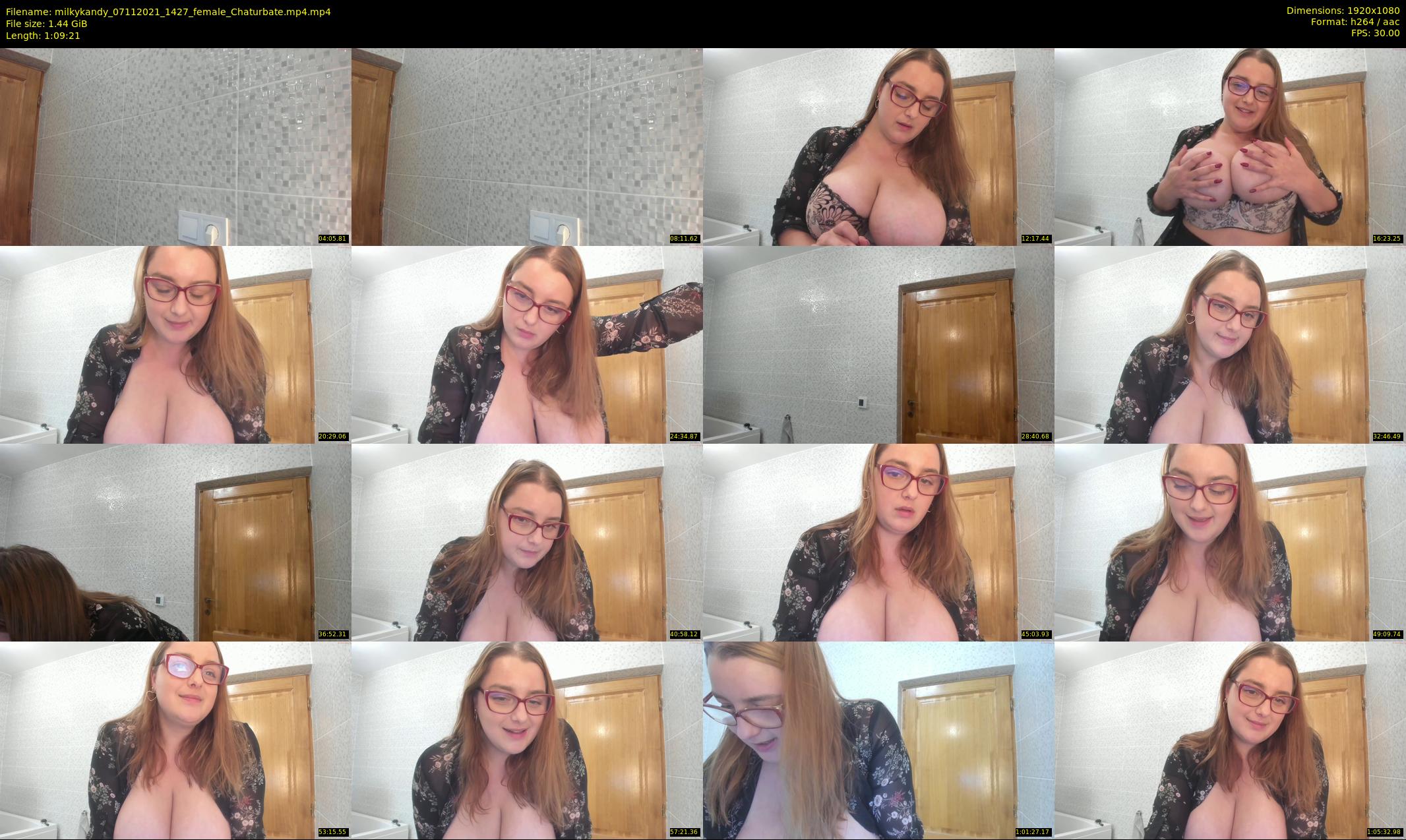 milkykandy — 70 minute Chaturbate female cam show recording, 1080p, Nov 7, 2021