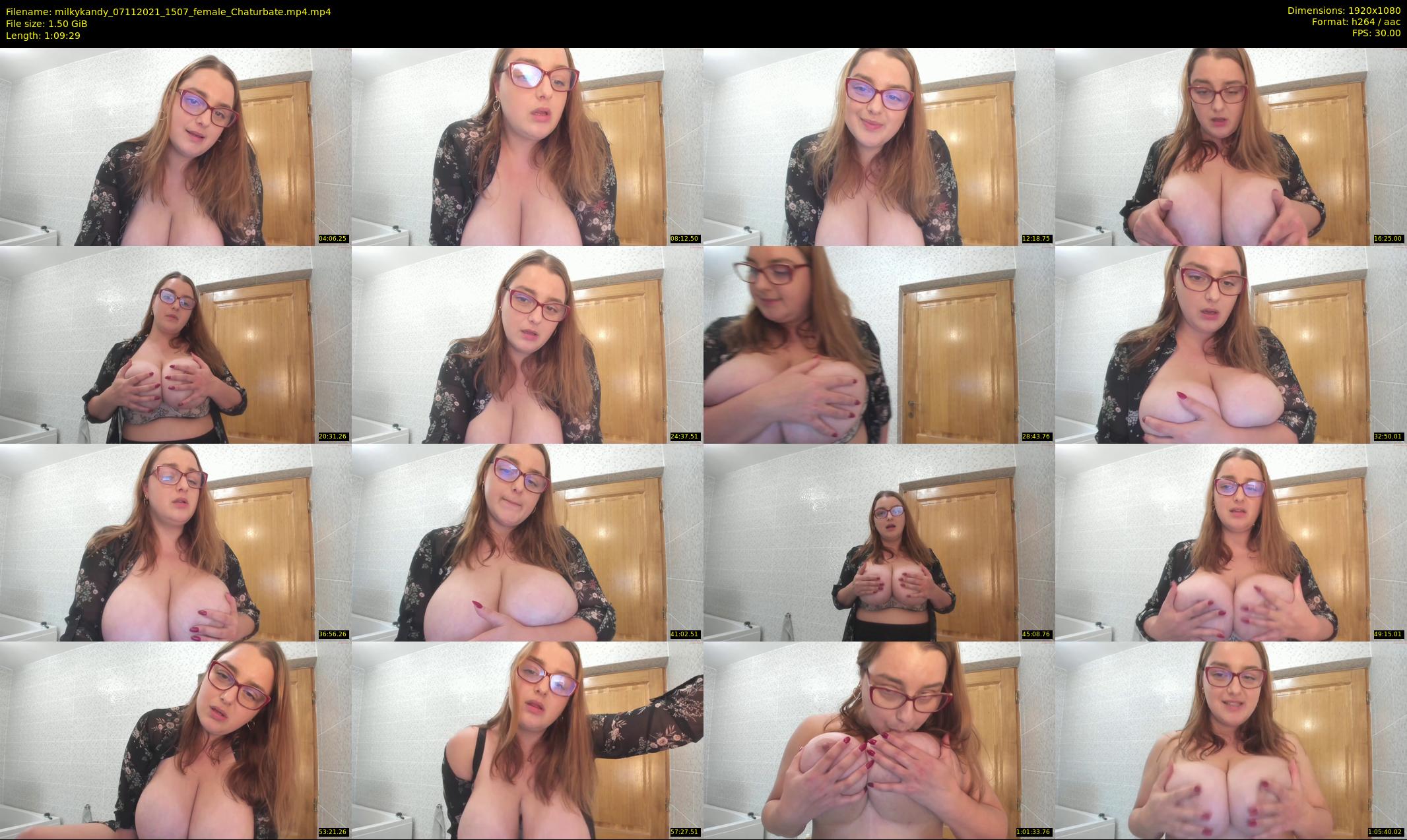 milkykandy — 70 minute Chaturbate female cam show recording, 1080p, Nov 7, 2021