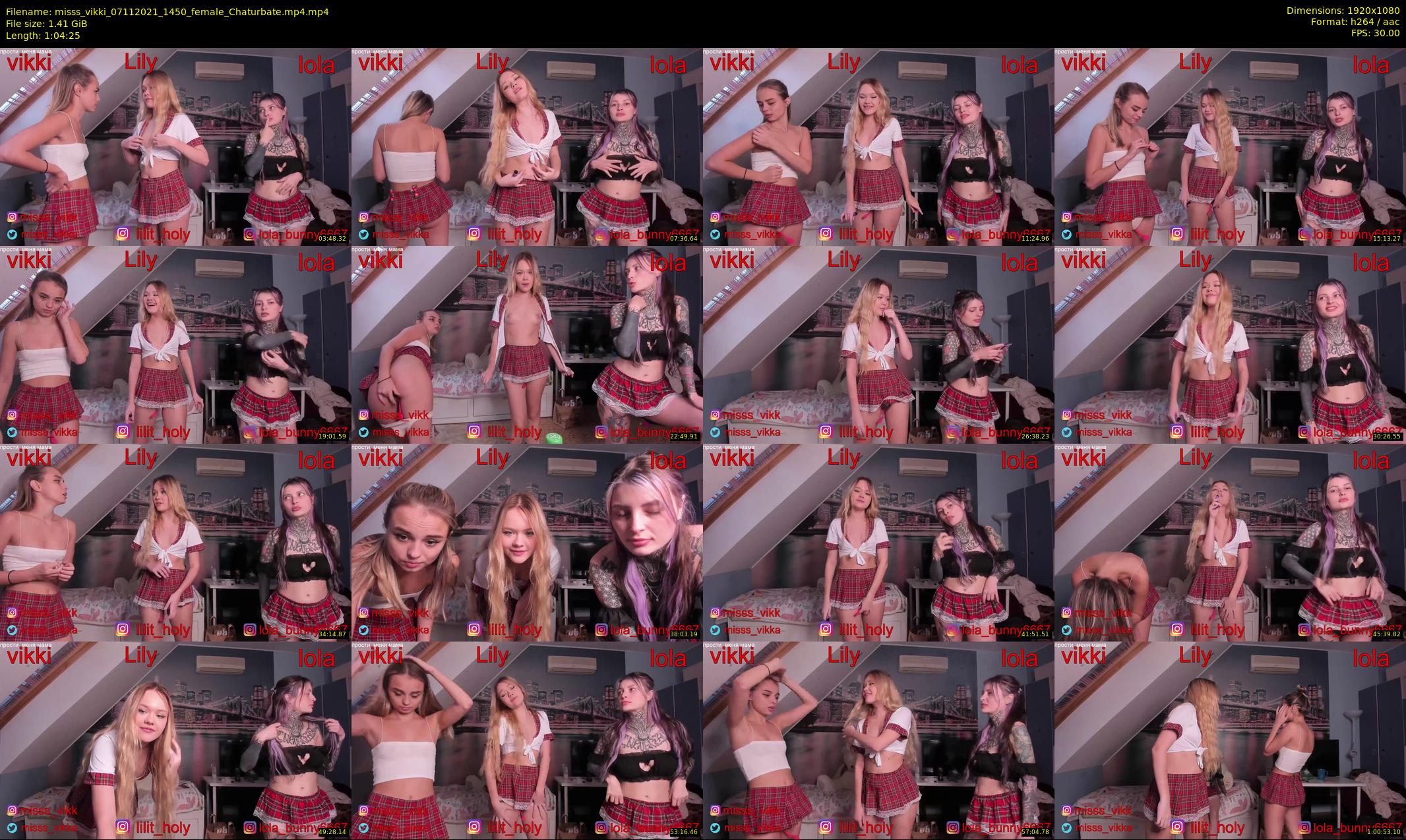 misss_vikki — 65 minute Chaturbate female cam show recording, 1080p, Nov 7, 2021