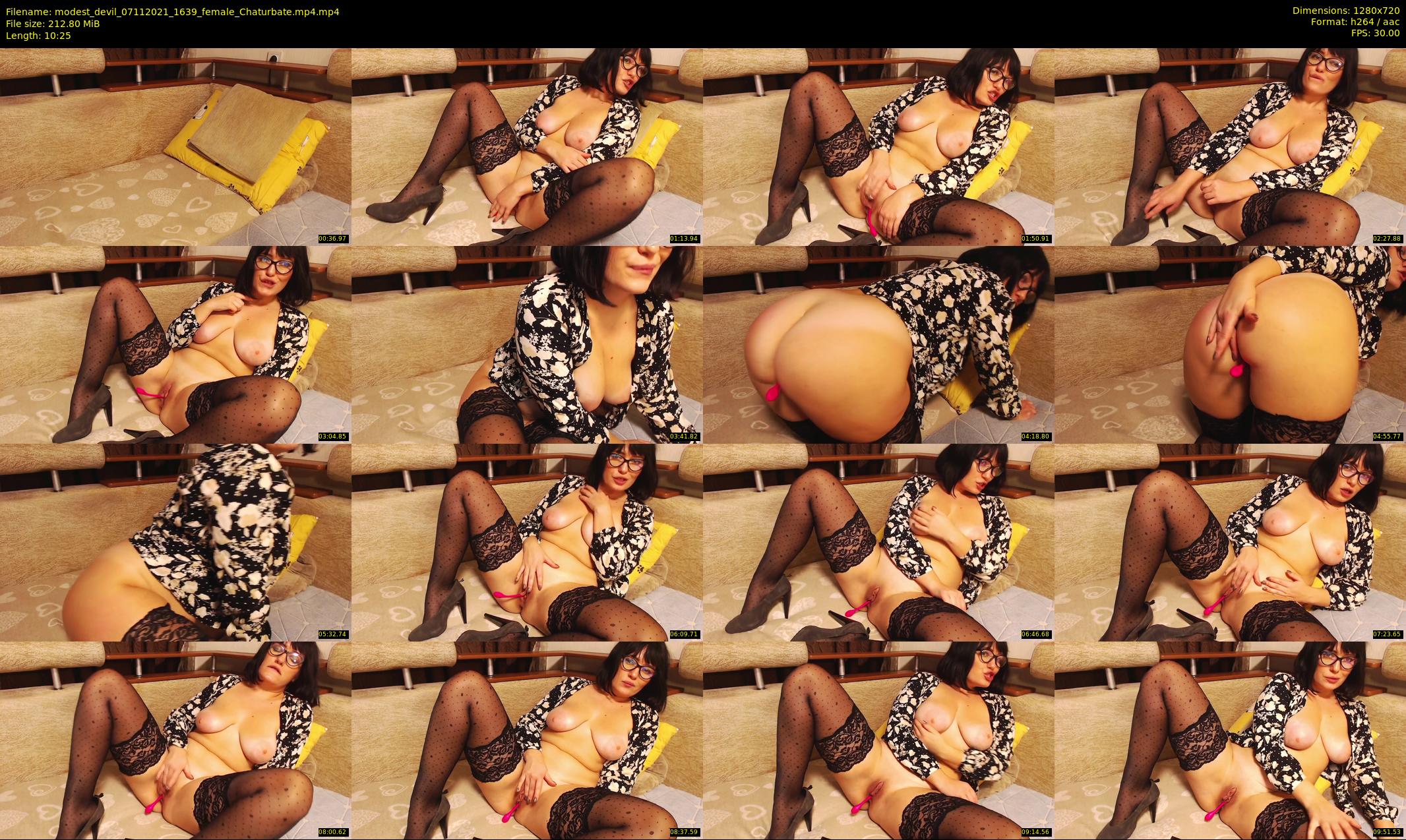 modest_devil — 11 minute Chaturbate female cam show recording, 720p, Nov 7, 2021
