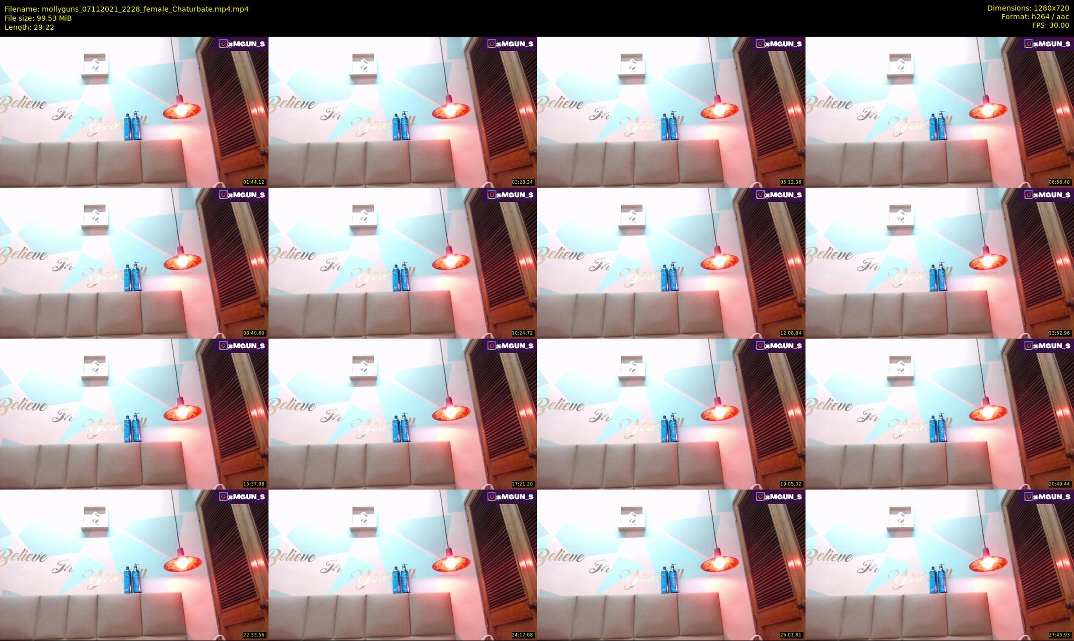 mollyguns — 30 minute Chaturbate female cam show recording, 720p, Nov 7, 2021
