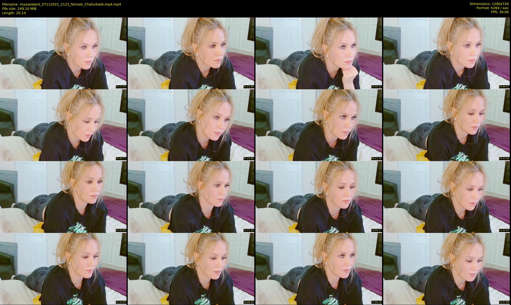 myassistant — 21 minute Chaturbate female cam show recording, 720p, Nov 7, 2021