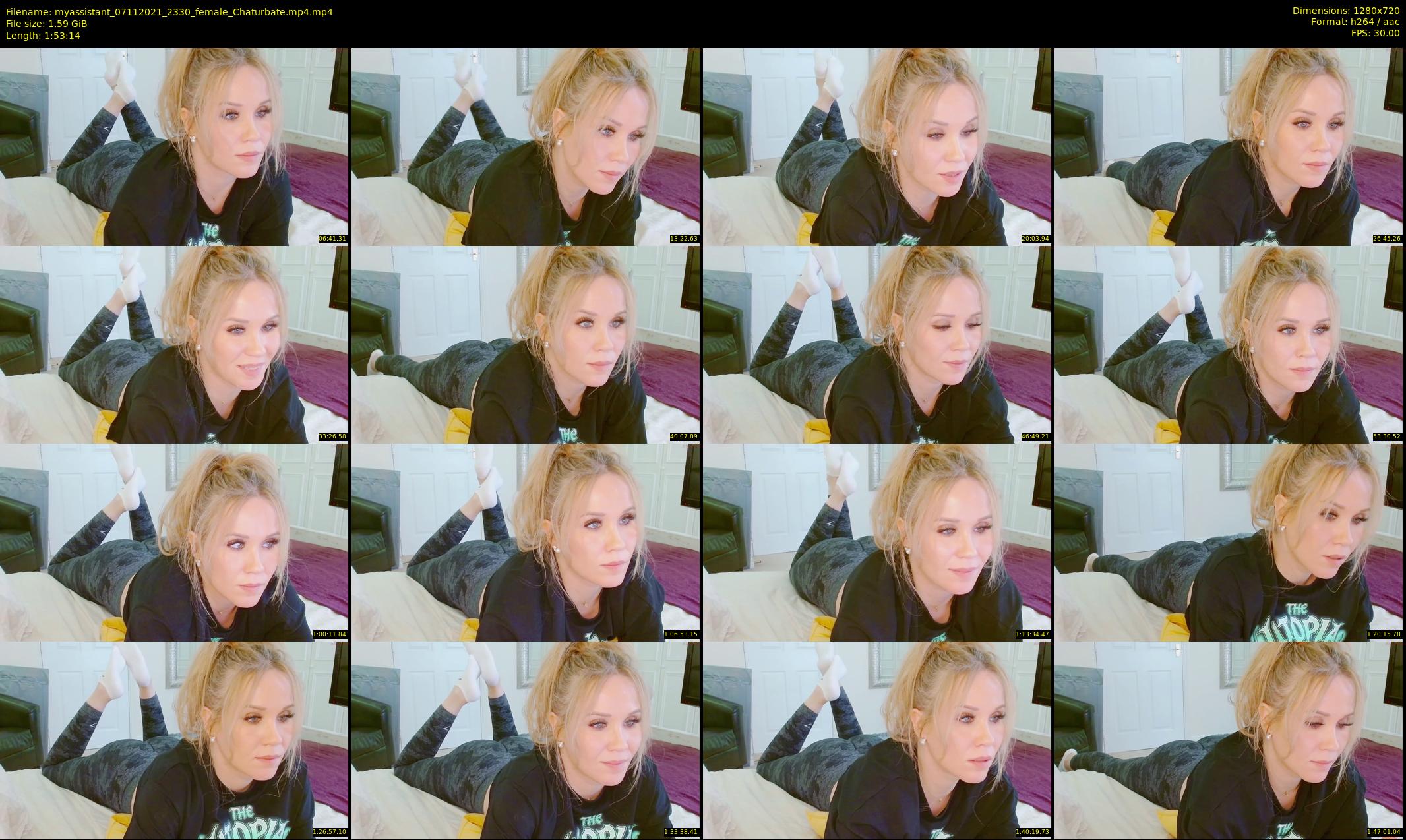myassistant — 114 minute Chaturbate female cam show recording, 720p, Nov 7, 2021