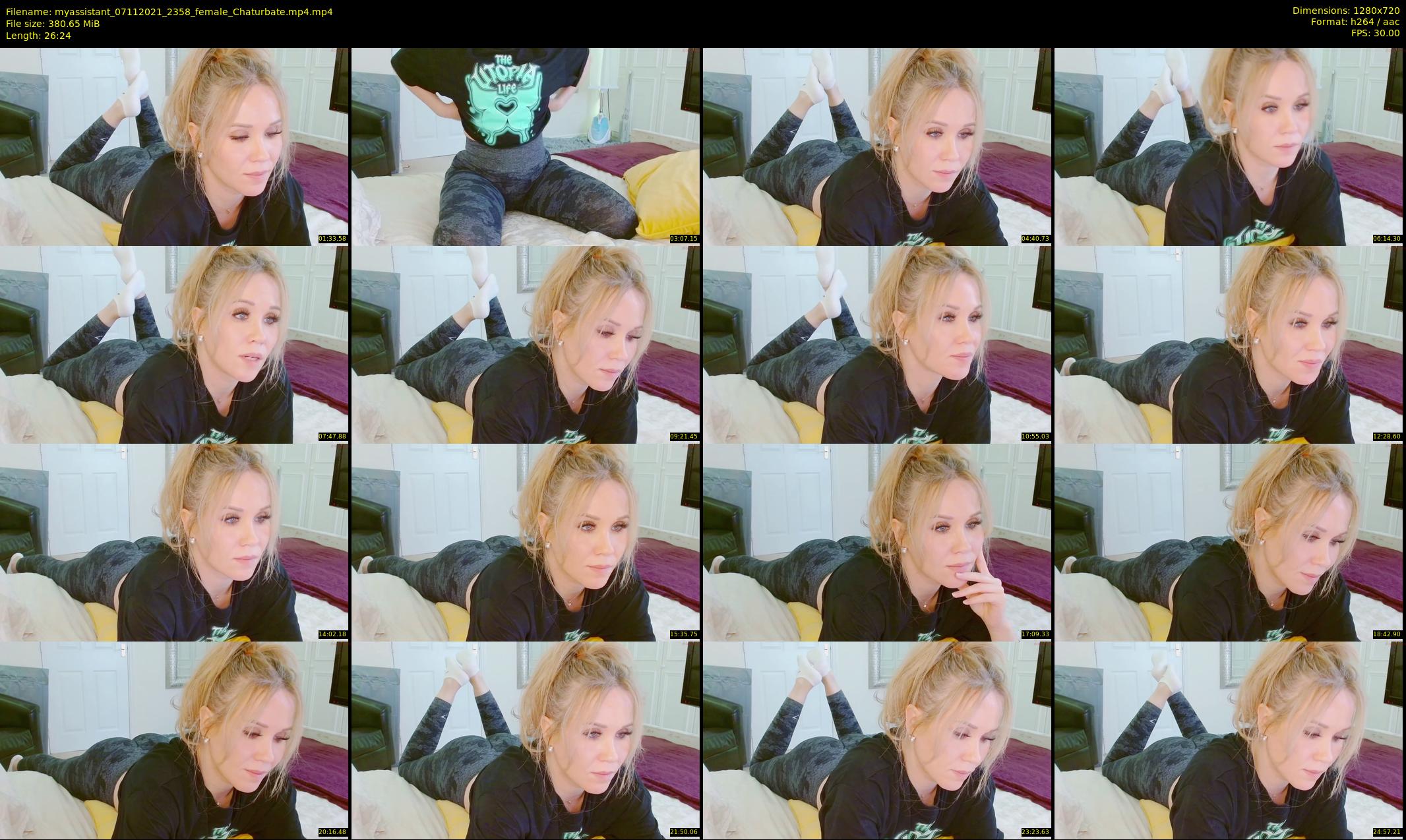 myassistant — 27 minute Chaturbate female cam show recording, 720p, Nov 7, 2021