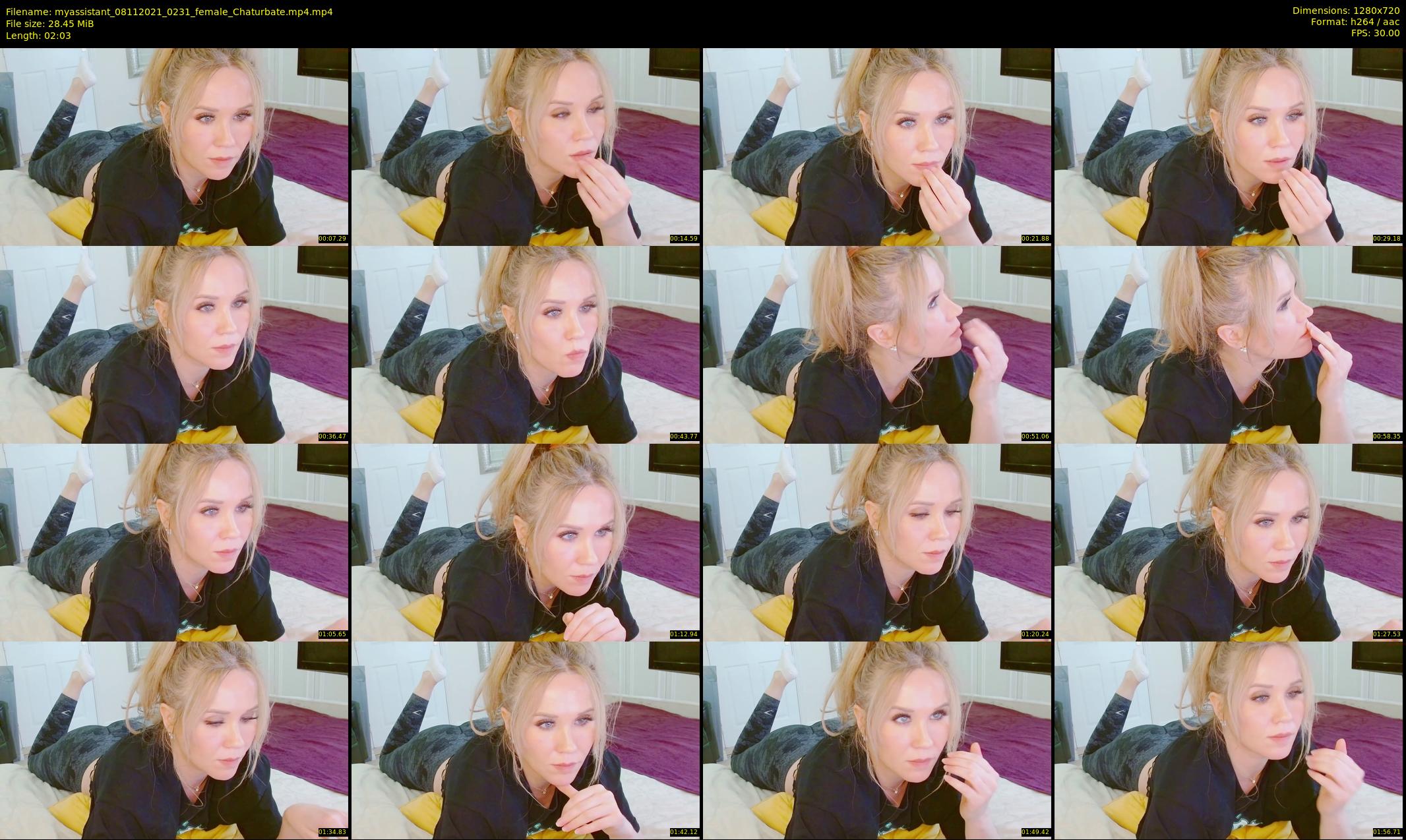myassistant — 3 minute Chaturbate female cam show recording, 720p, Nov 8, 2021