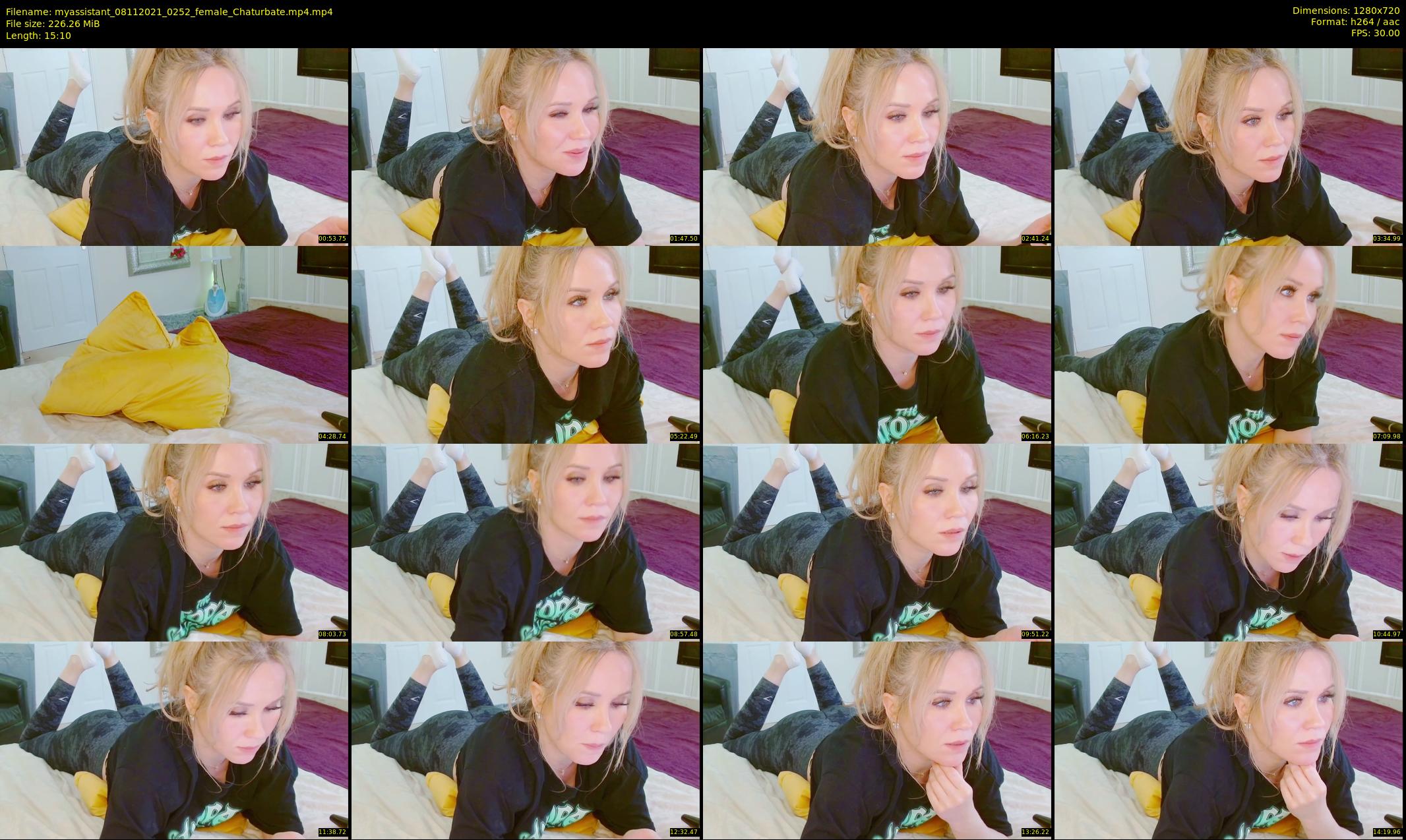myassistant — 16 minute Chaturbate female cam show recording, 720p, Nov 8, 2021