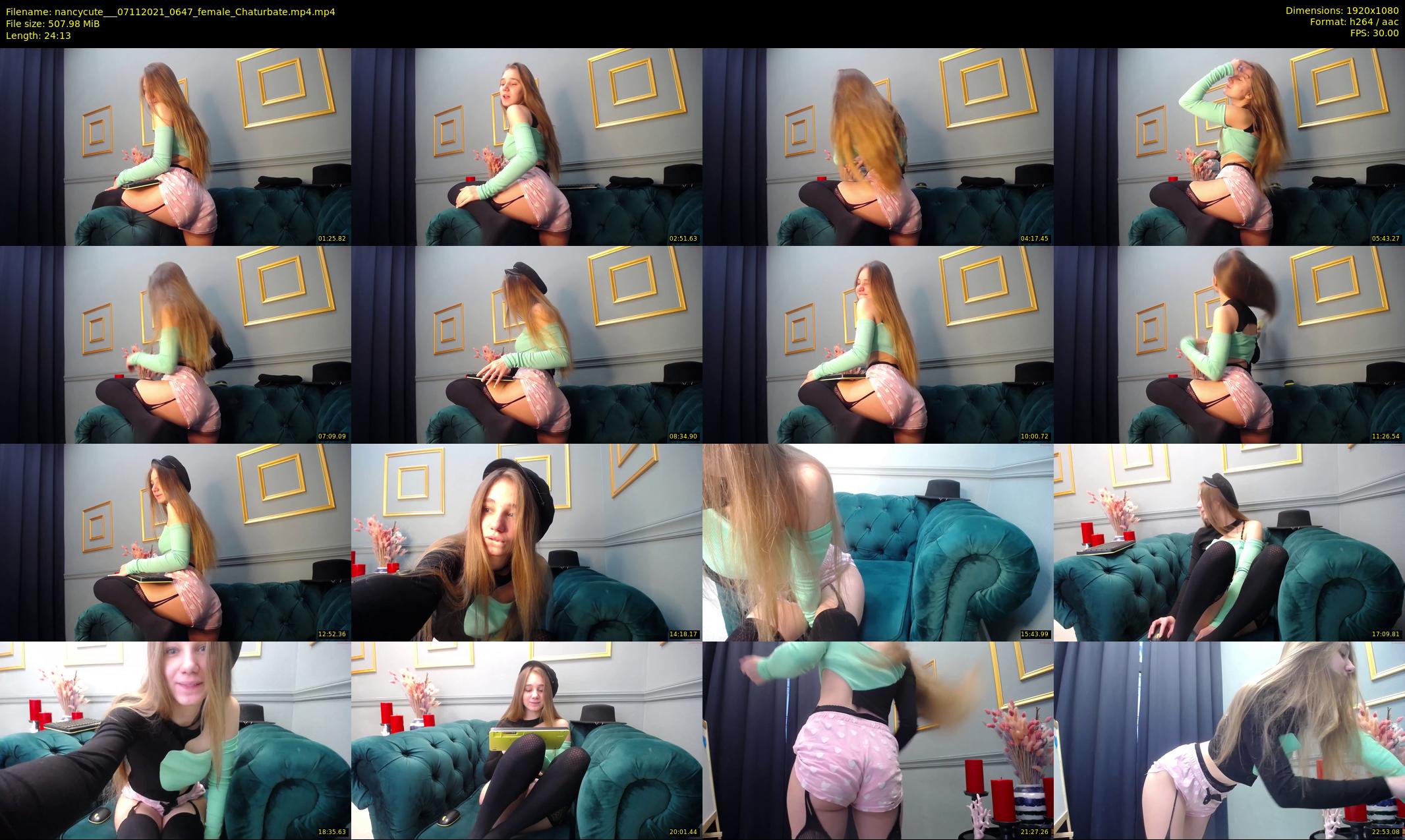nancycute__ — 25 minute Chaturbate female cam show recording, 1080p, Nov 7, 2021