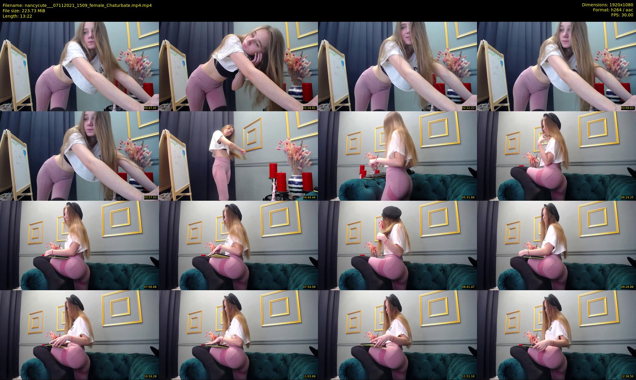 nancycute__ — 14 minute Chaturbate female cam show recording, 1080p, Nov 7, 2021