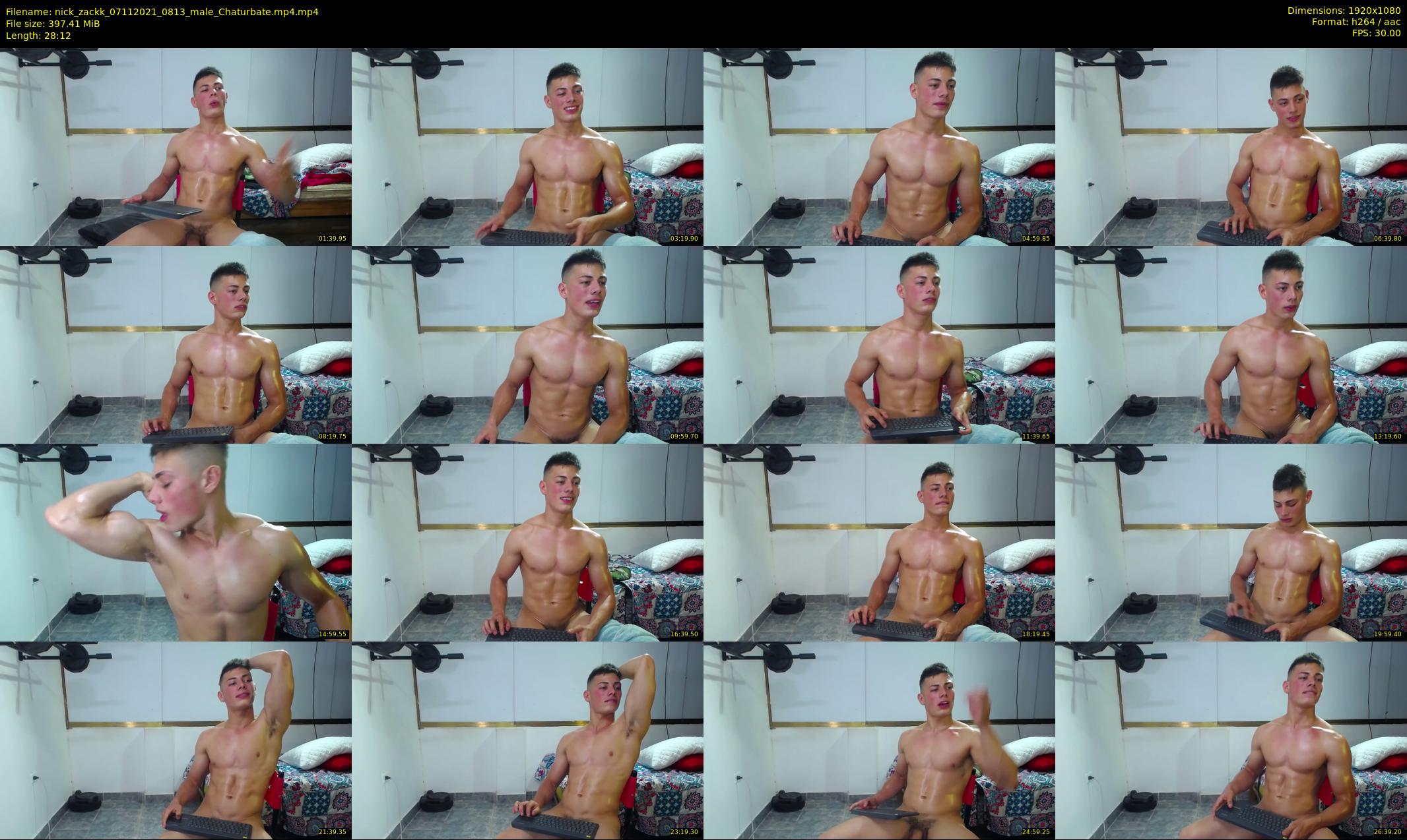 nick_zackk — 29 minute Chaturbate male cam show recording, 1080p, Nov 7, 2021
