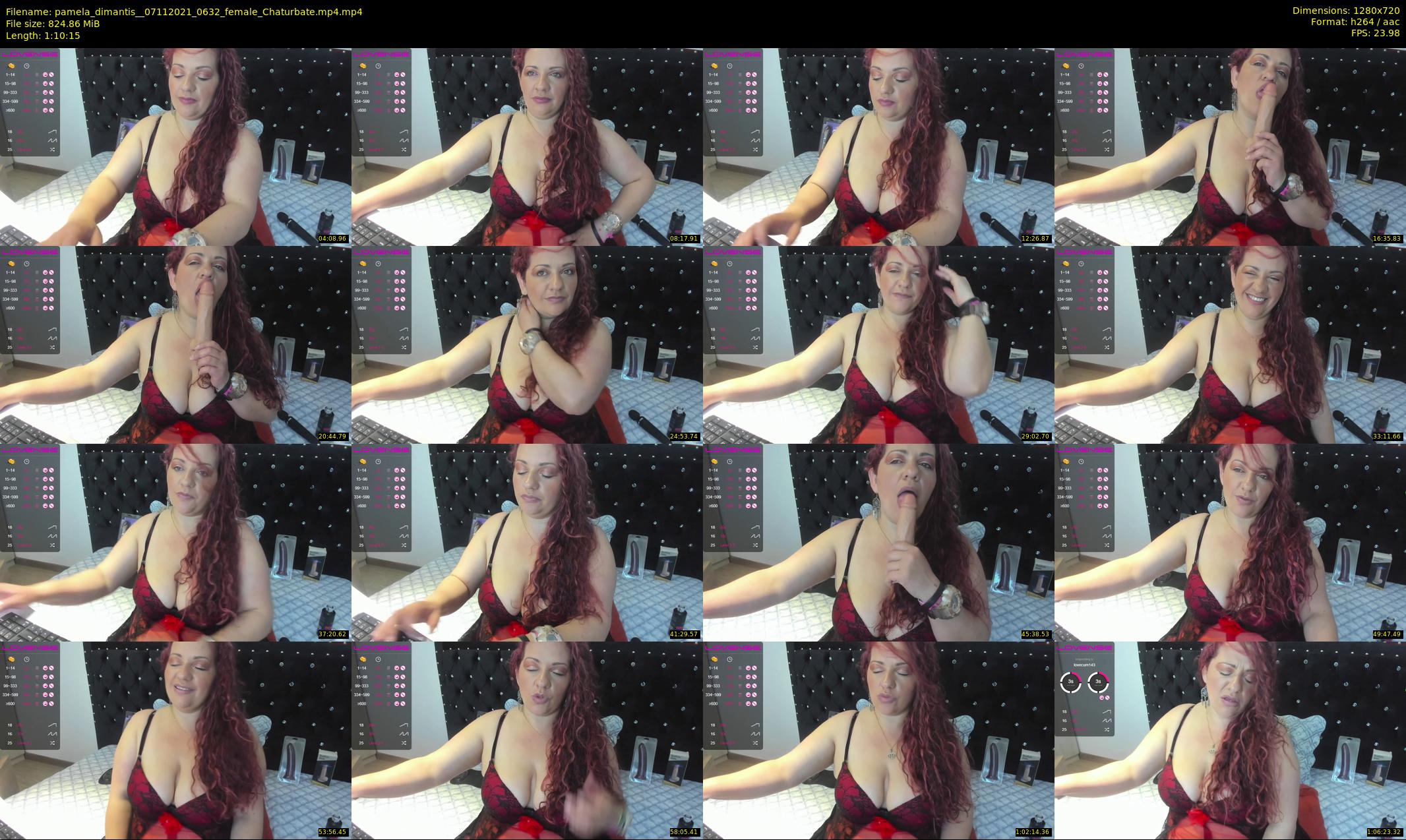 pamela_dimantis_ — 71 minute Chaturbate female cam show recording, 720p, Nov 7, 2021