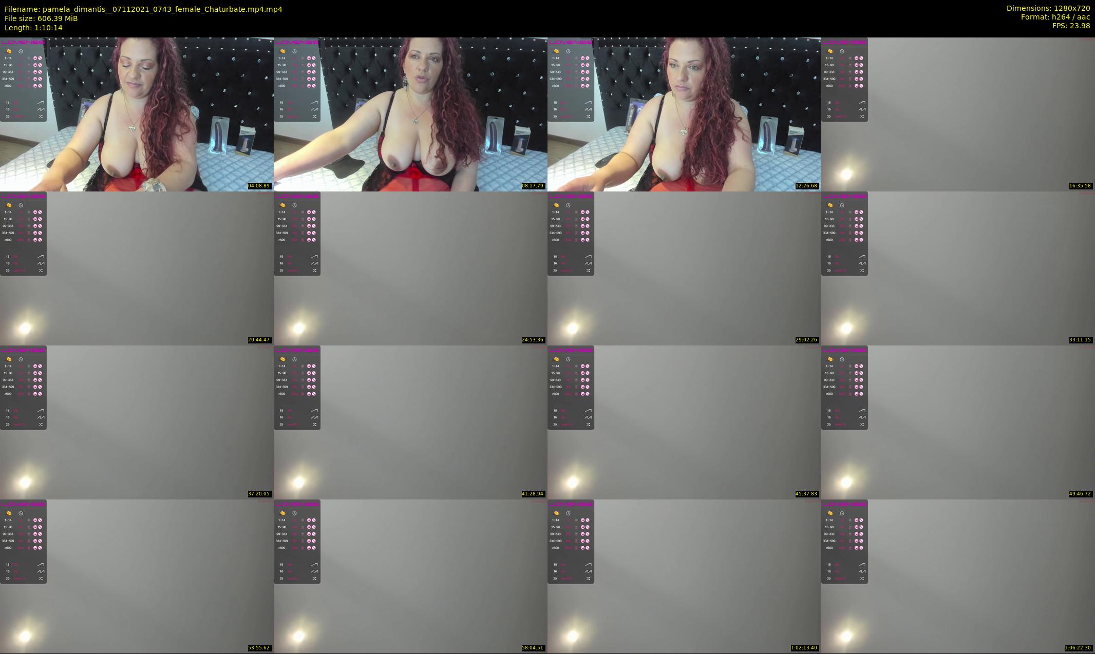 pamela_dimantis_ — 71 minute Chaturbate female cam show recording, 720p, Nov 7, 2021