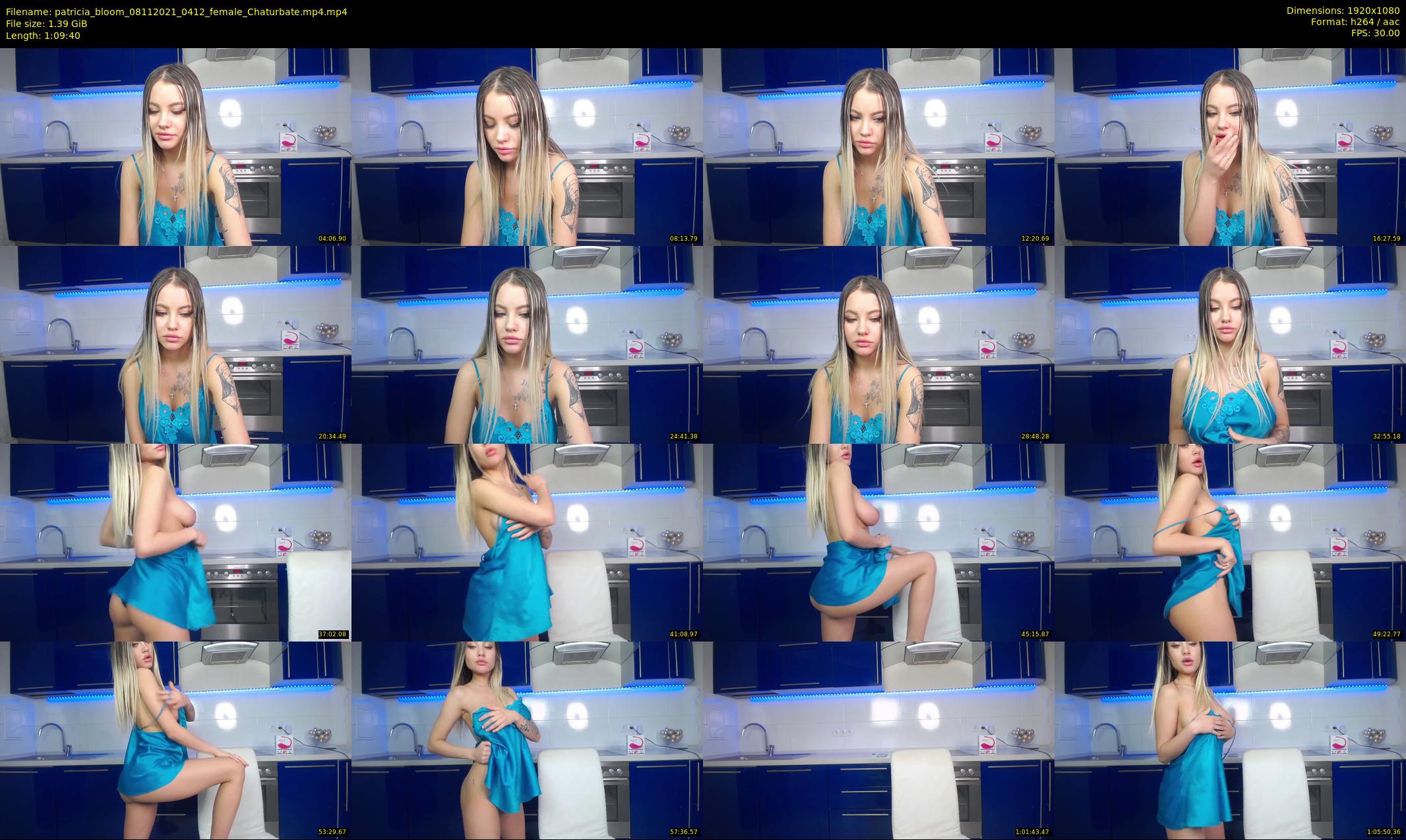 patricia_bloom — 70 minute Chaturbate female cam show recording, 1080p, Nov 8, 2021