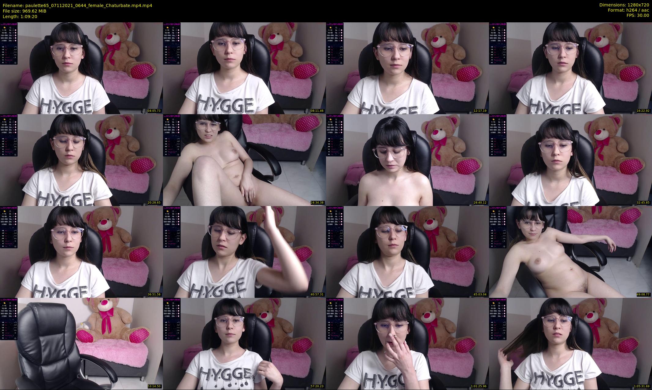 paulette65 — 70 minute Chaturbate female cam show recording, 720p, Nov 7, 2021