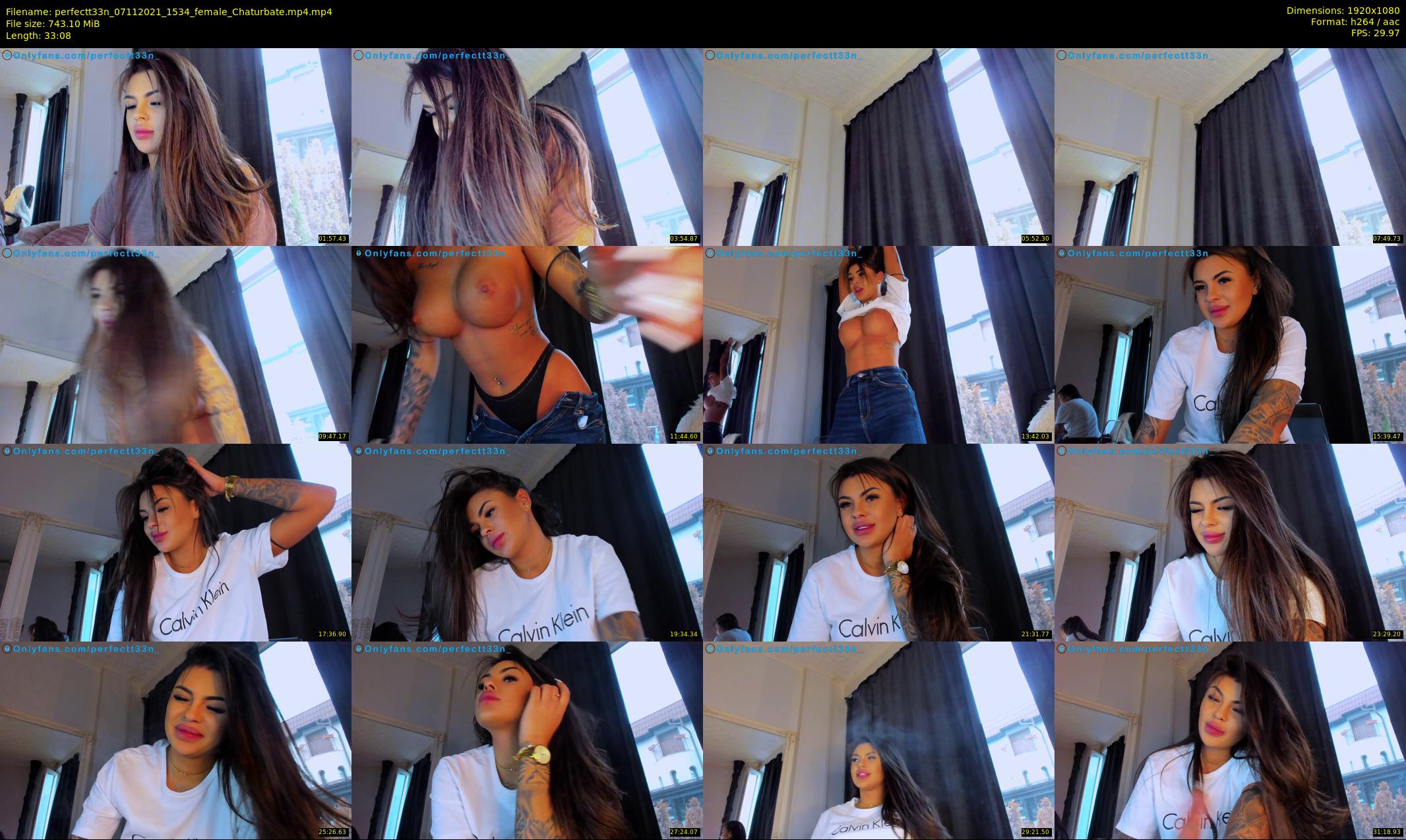 perfectt33n — 34 minute Chaturbate female cam show recording, 1080p, Nov 7, 2021