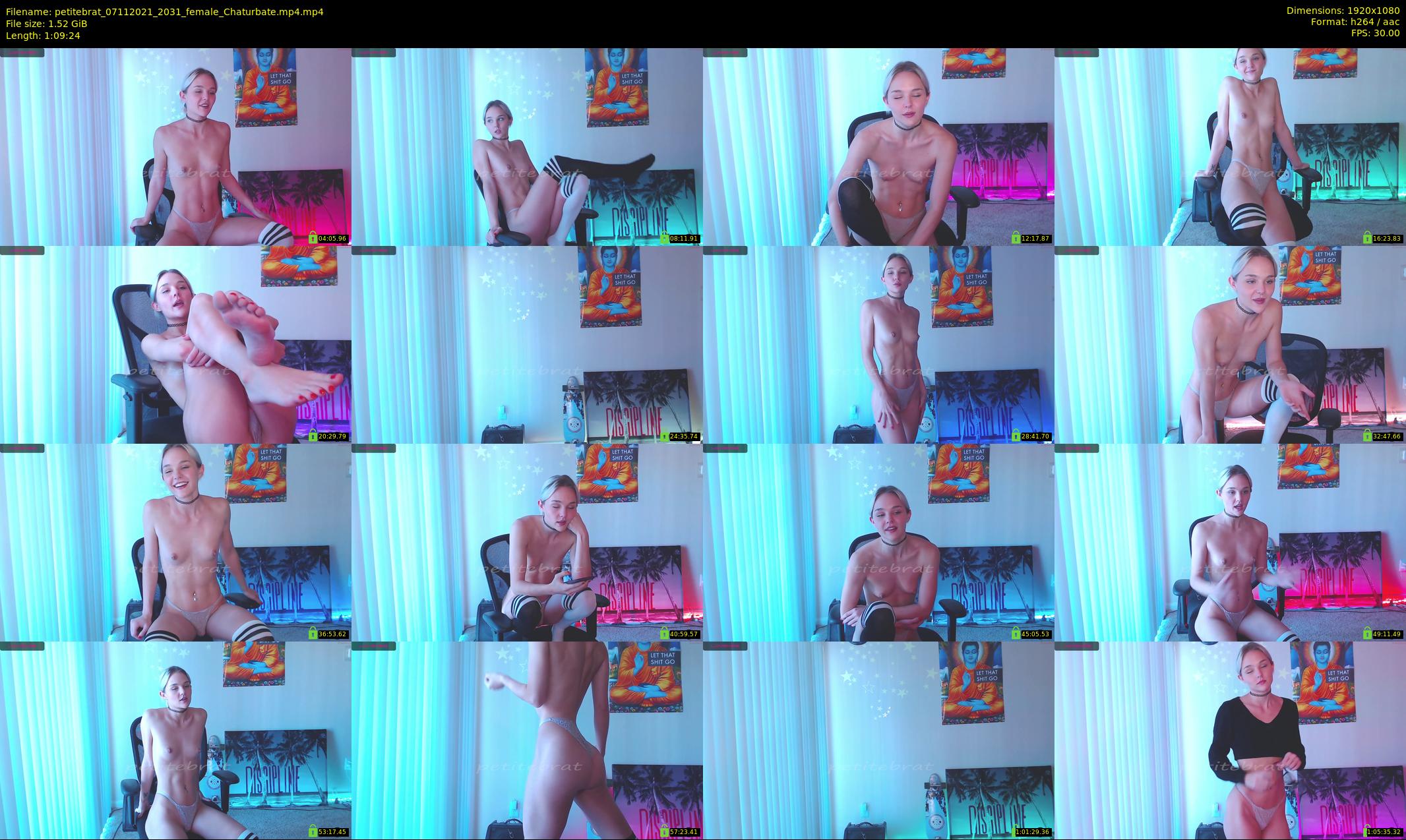 petitebrat — 70 minute Chaturbate female cam show recording, 1080p, Nov 7, 2021