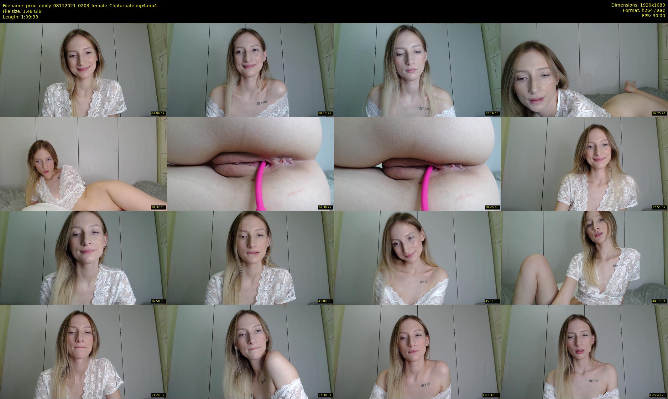 pixie_emily — 70 minute Chaturbate female cam show recording, 1080p, Nov 8, 2021