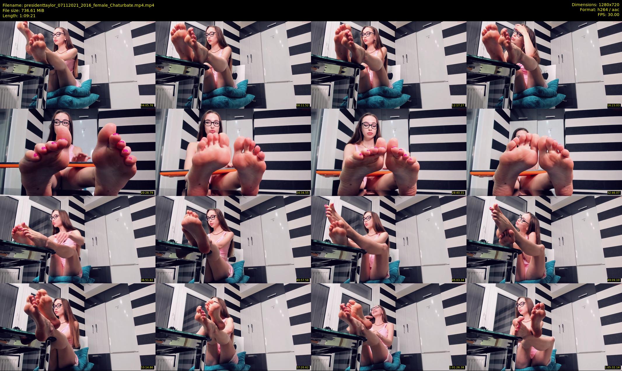 presidenttaylor — 70 minute Chaturbate female cam show recording, 720p, Nov 7, 2021