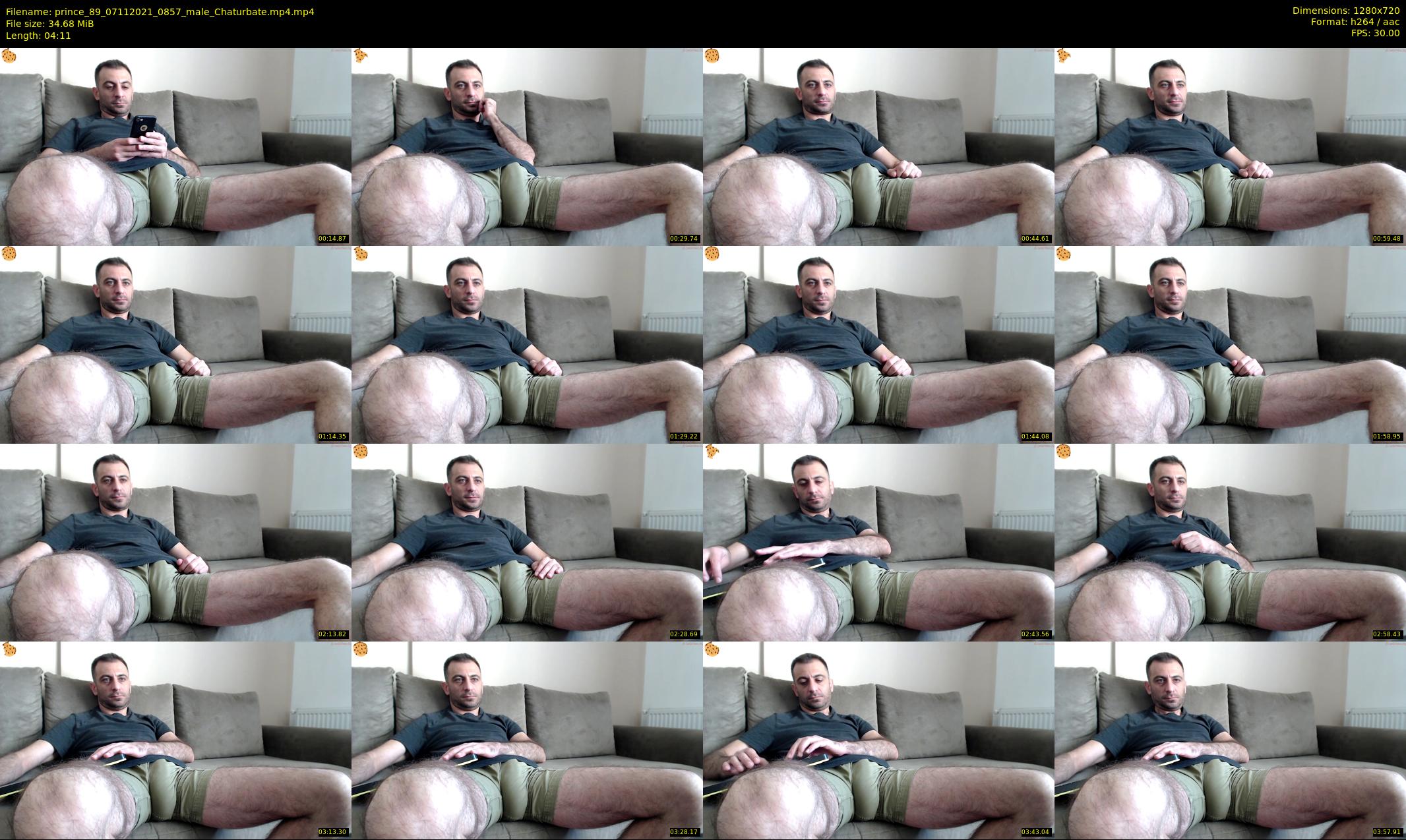 prince_89 — 5 minute Chaturbate male cam show recording, 720p, Nov 7, 2021