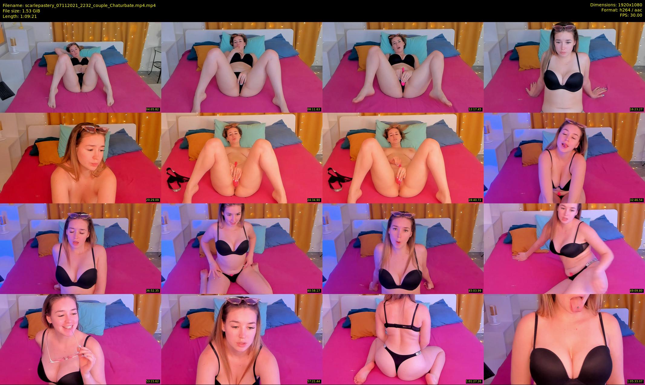 scarlepastery — 70 minute Chaturbate couple cam show recording, 1080p, Nov 7, 2021