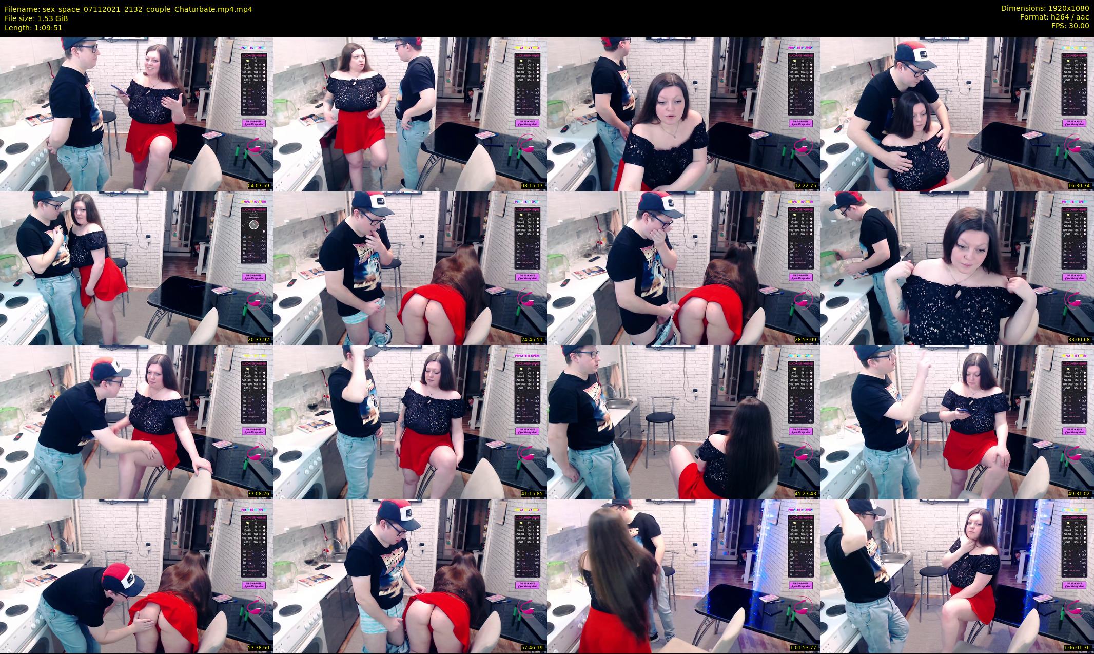 sex_space — 70 minute Chaturbate couple cam show recording, 1080p, Nov 7, 2021