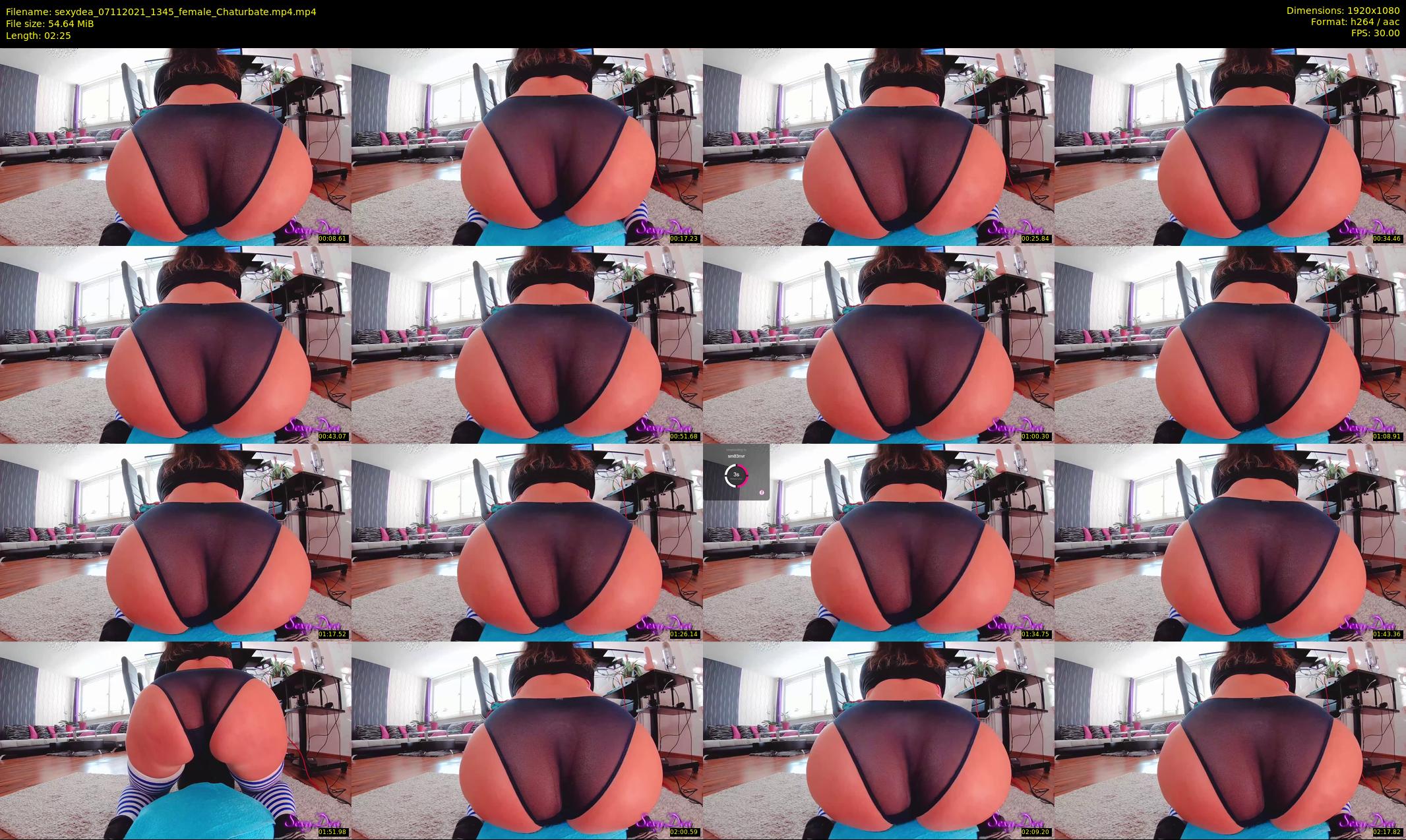 sexydea — 3 minute Chaturbate female cam show recording, 1080p, Nov 7, 2021
