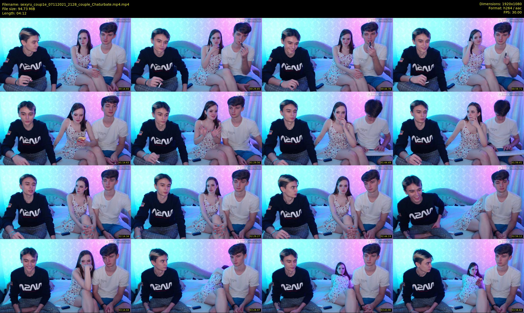 sexyru_coup1e — 5 minute Chaturbate couple cam show recording, 1080p, Nov 7, 2021