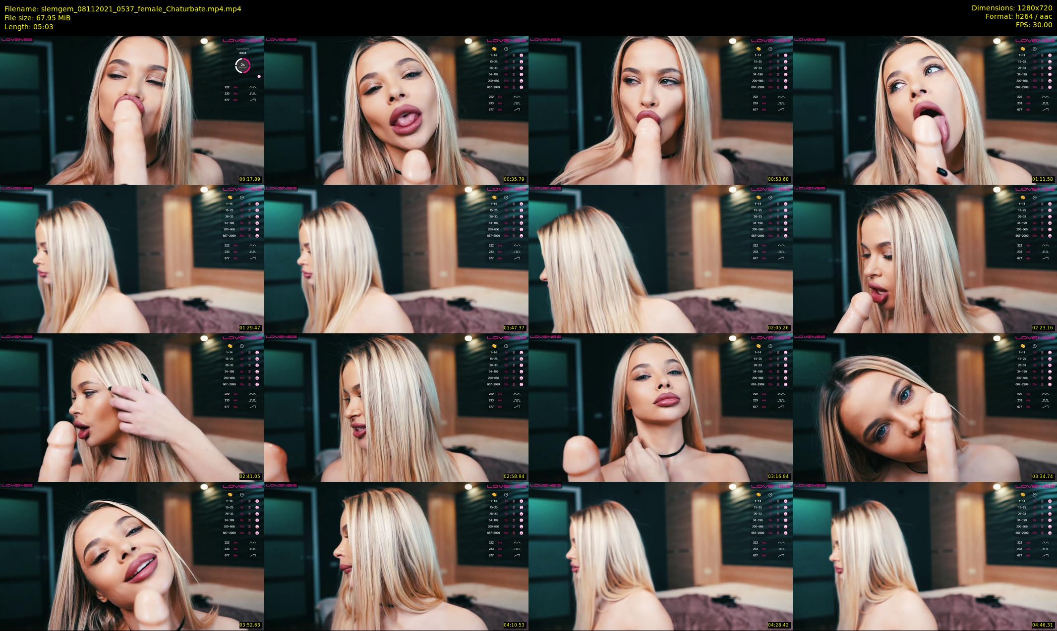 slemgem — 6 minute Chaturbate couple cam show recording, 720p, Nov 8, 2021