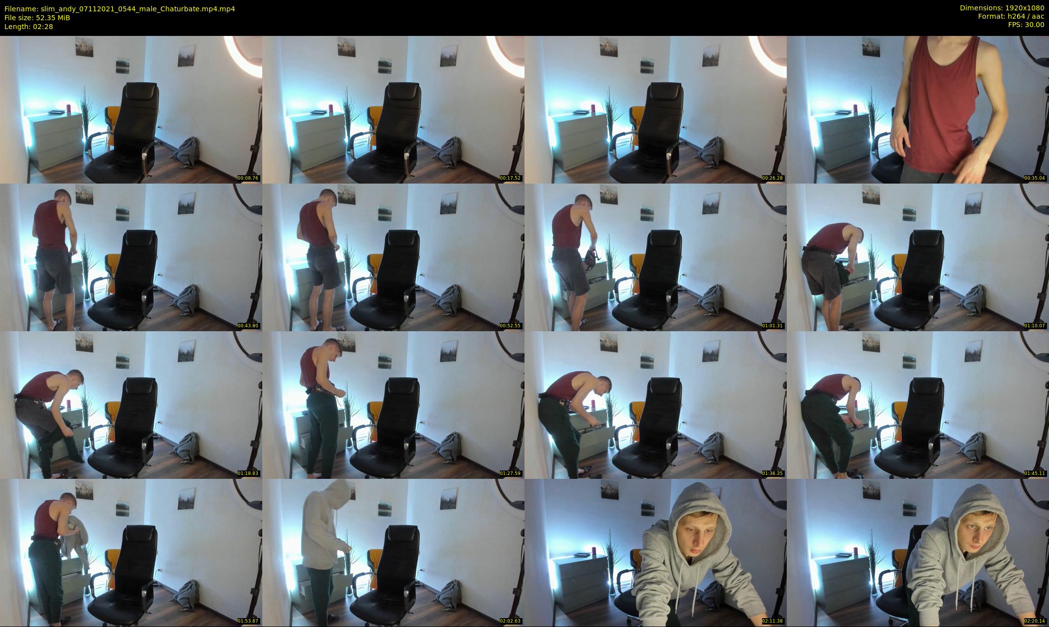 slim_andy — 3 minute Chaturbate male cam show recording, 1080p, Nov 7, 2021