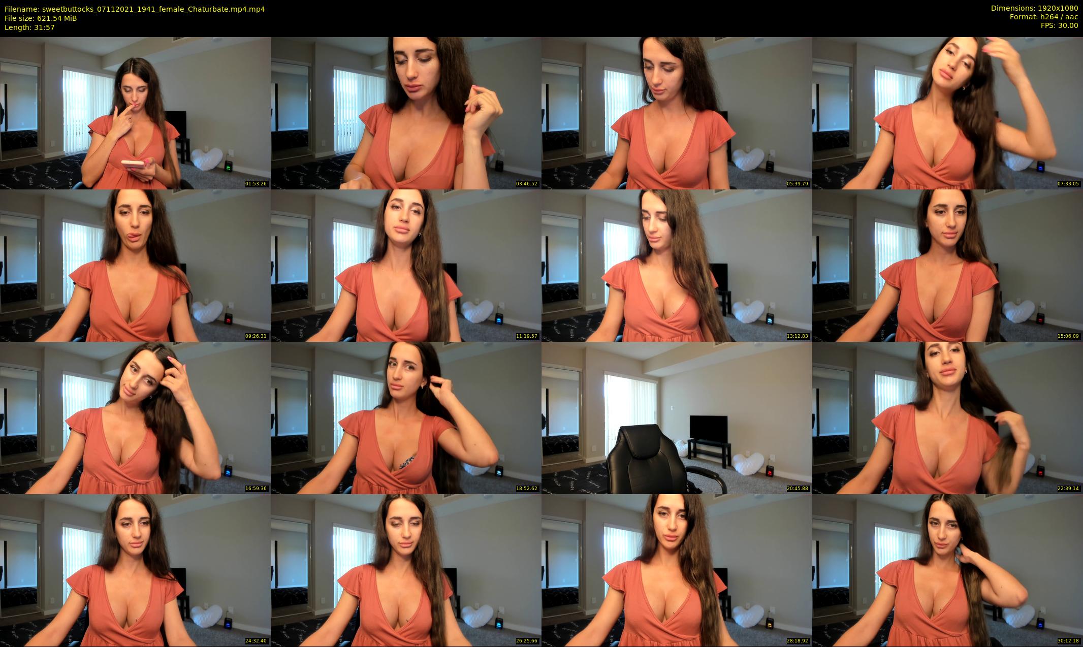 sweetbuttocks — 32 minute Chaturbate female cam show recording, 1080p, Nov 7, 2021