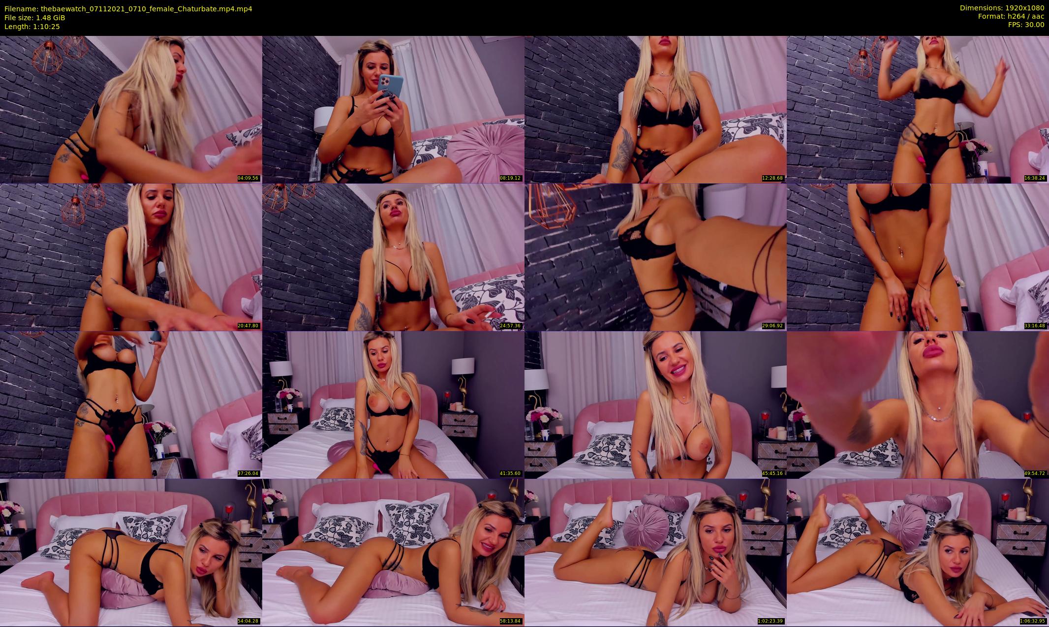 thebaewatch — 71 minute Chaturbate female cam show recording, 1080p, Nov 7, 2021