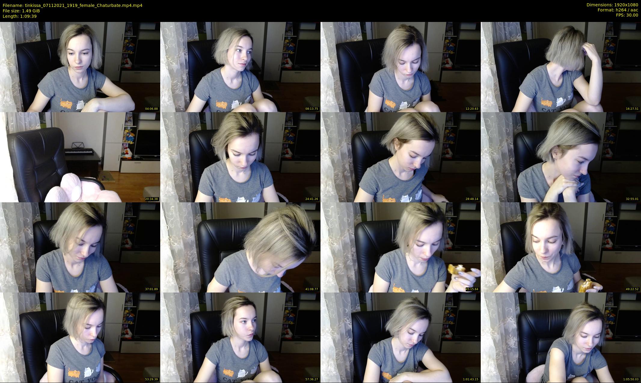 tinkissa — 70 minute Chaturbate couple cam show recording, 1080p, Nov 7, 2021