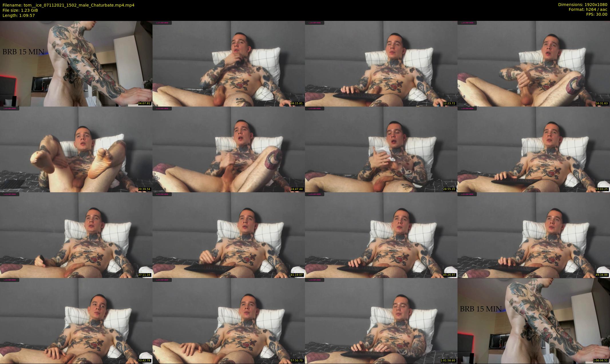 tom__ice — 70 minute Chaturbate male cam show recording, 1080p, Nov 7, 2021