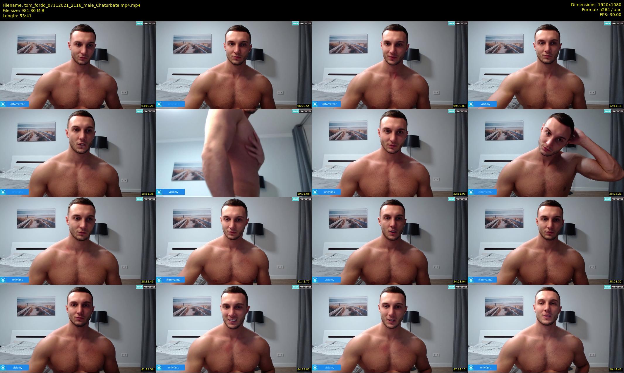 tom_fordd — 54 minute Chaturbate male cam show recording, 1080p, Nov 7, 2021