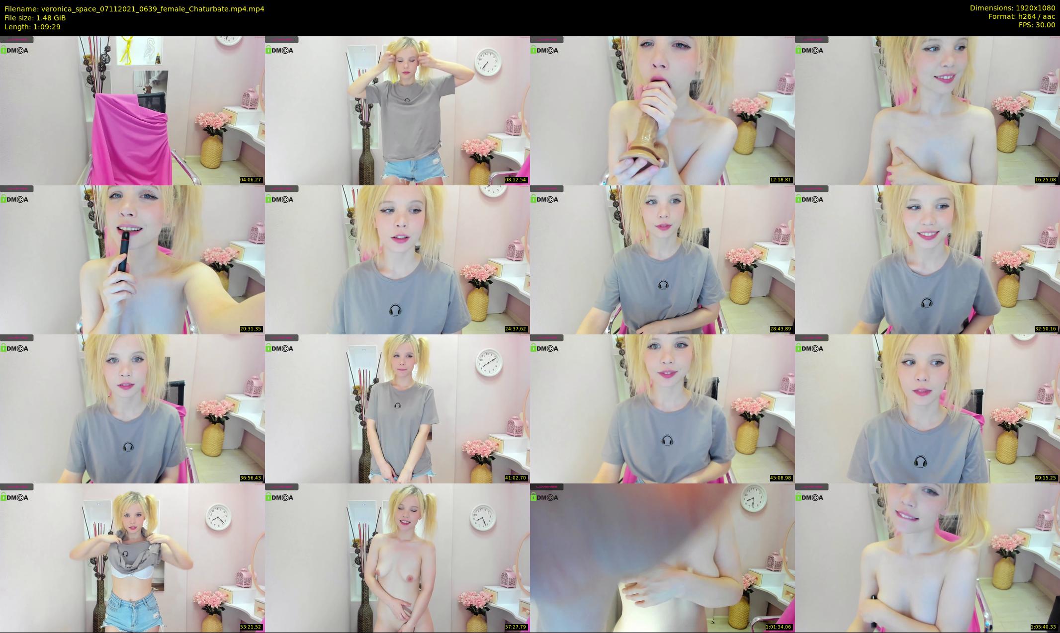 veronica_space — 70 minute Chaturbate female cam show recording, 1080p, Nov 7, 2021