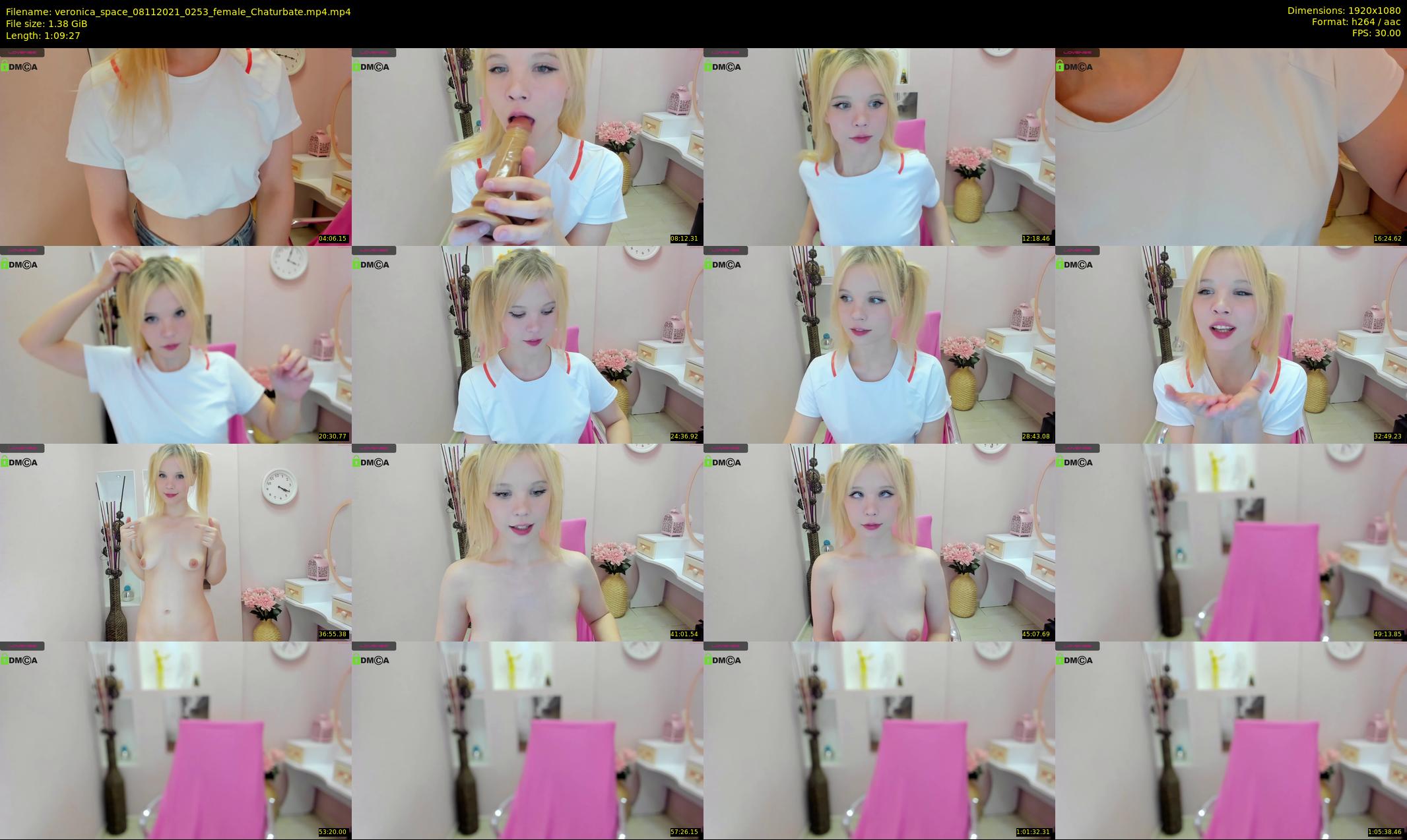 veronica_space — 70 minute Chaturbate female cam show recording, 1080p, Nov 8, 2021