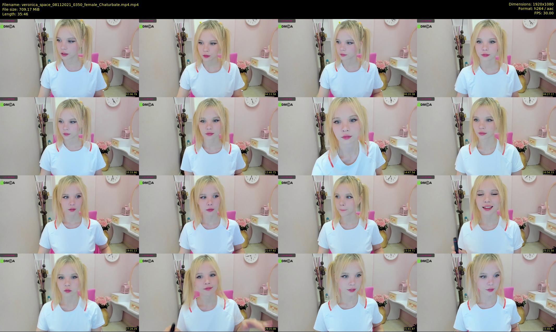 veronica_space — 36 minute Chaturbate female cam show recording, 1080p, Nov 8, 2021