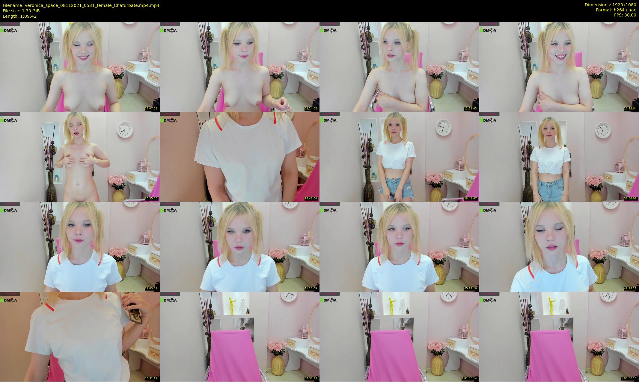 veronica_space — 70 minute Chaturbate female cam show recording, 1080p, Nov 8, 2021