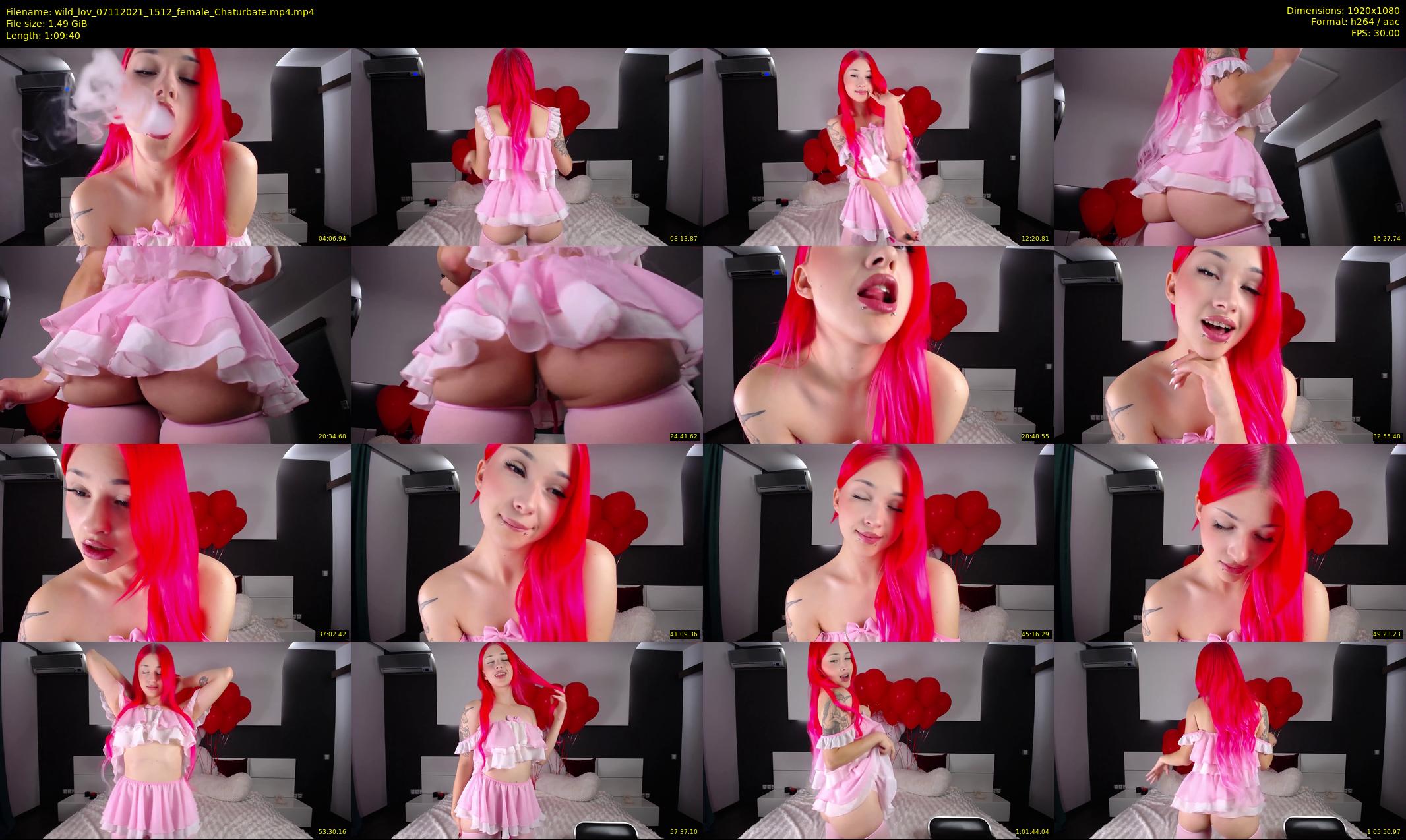 wild_lov — 70 minute Chaturbate female cam show recording, 1080p, Nov 7, 2021